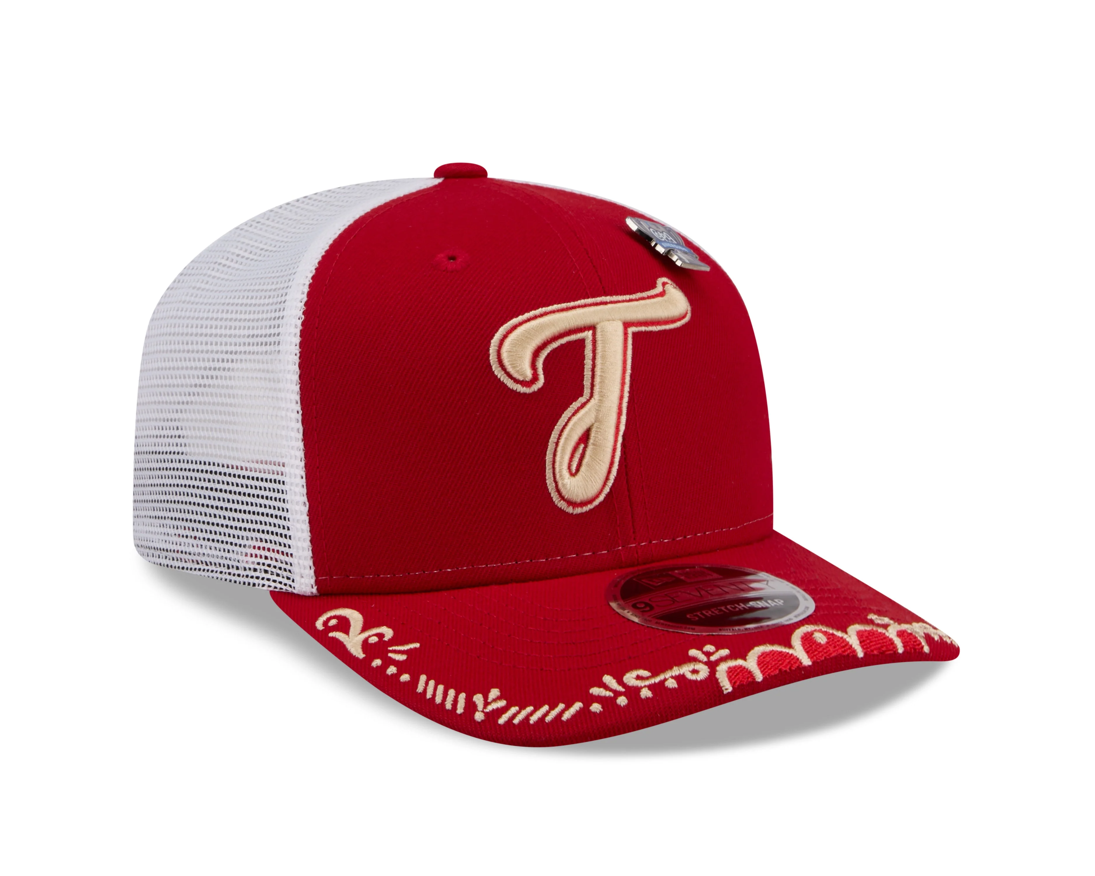 Tacoma Rainiers New Era 9Seventy Red 2026 Copa La Familia Stretch Snap - Image 4