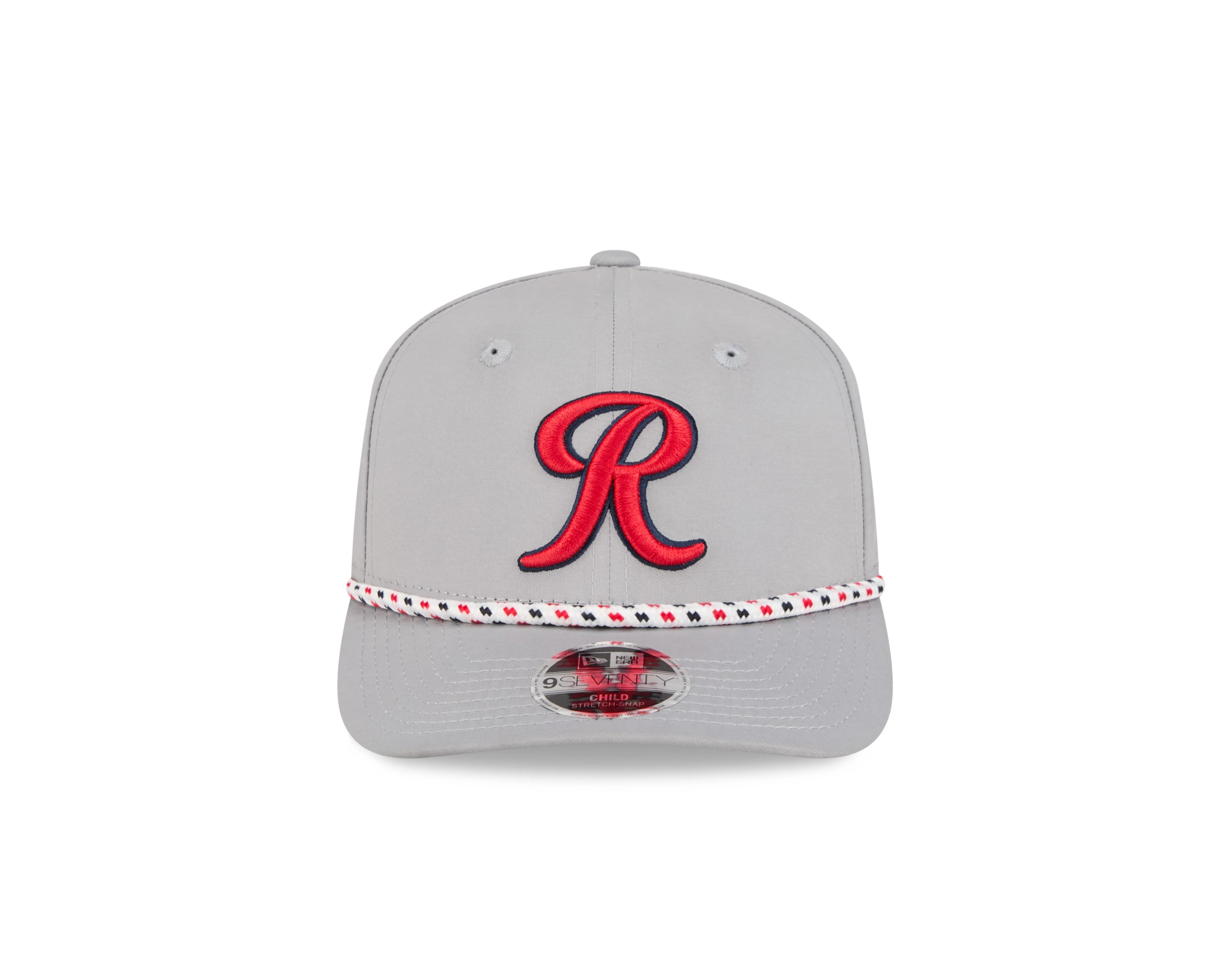 Tacoma Rainiers New Era Kids 9Seventy Gray Sport Stretch Snap - Image 3
