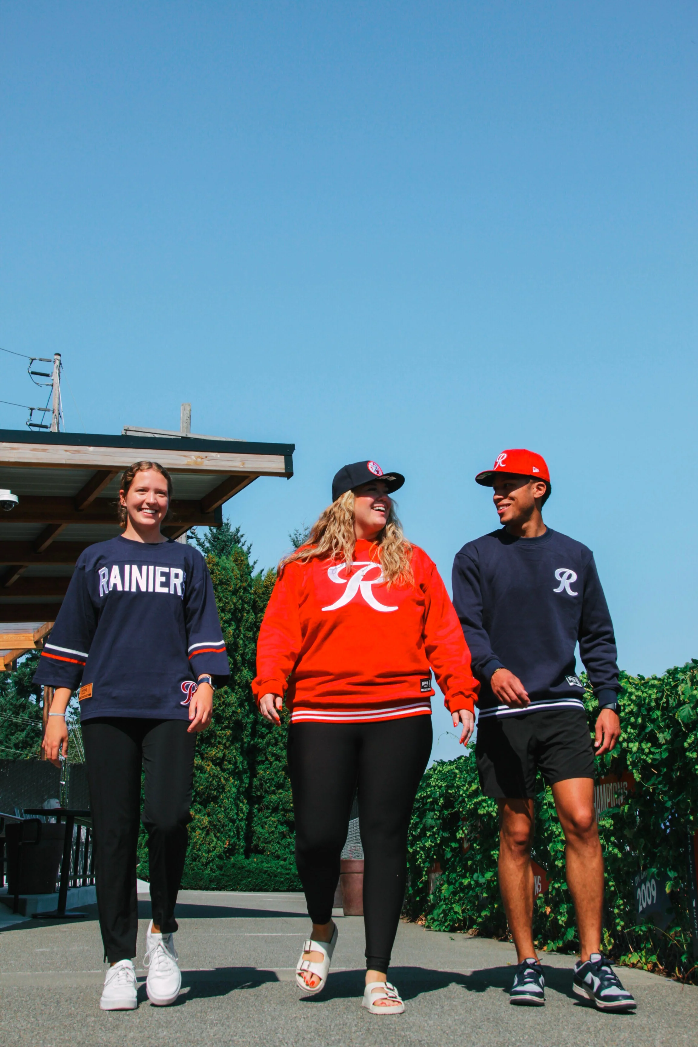 Tacoma Rainiers Official League Navy Footbal Shirsey - Image 3