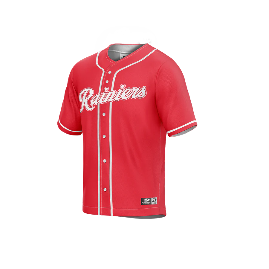 Tacoma Rainiers Replica Red Authentic Jersey