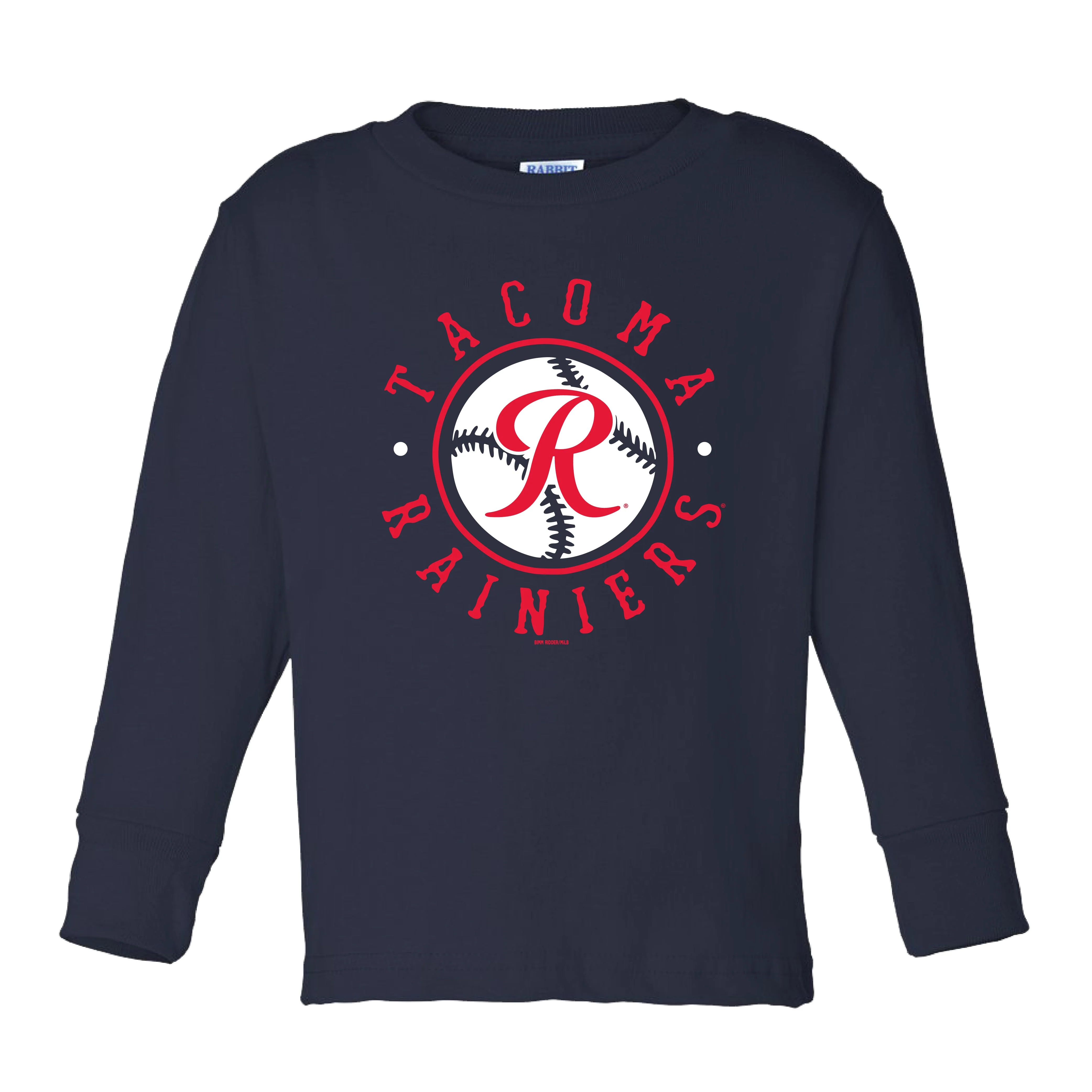 Tacoma Rainiers Toddler Navy Long Sleeve Tee