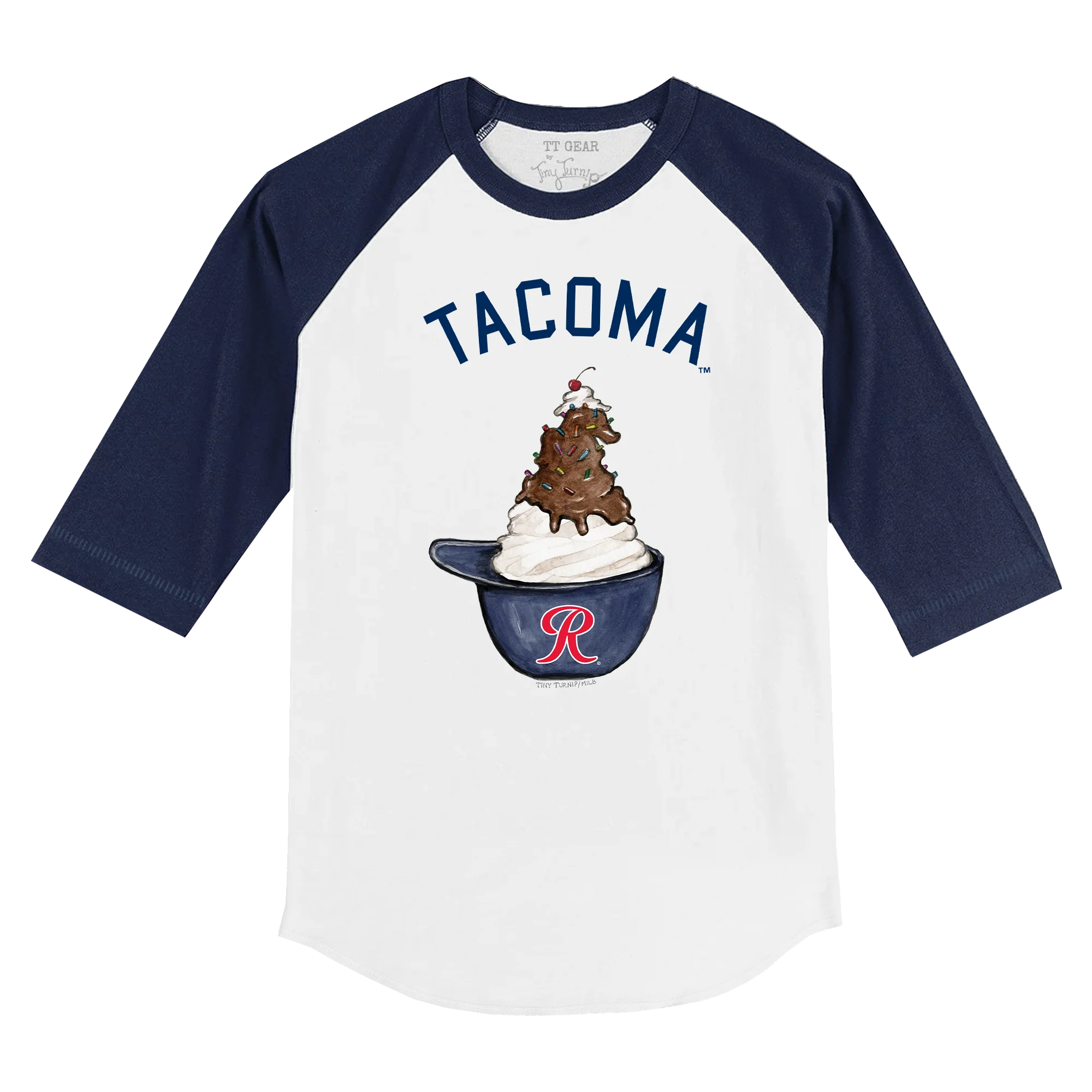 Tacoma Rainiers Toddler Sundae Raglan Tee