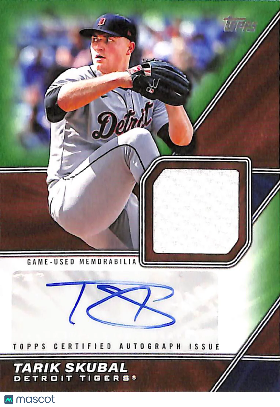 Tarik Skubal 2026 Topps Major League Material Aut