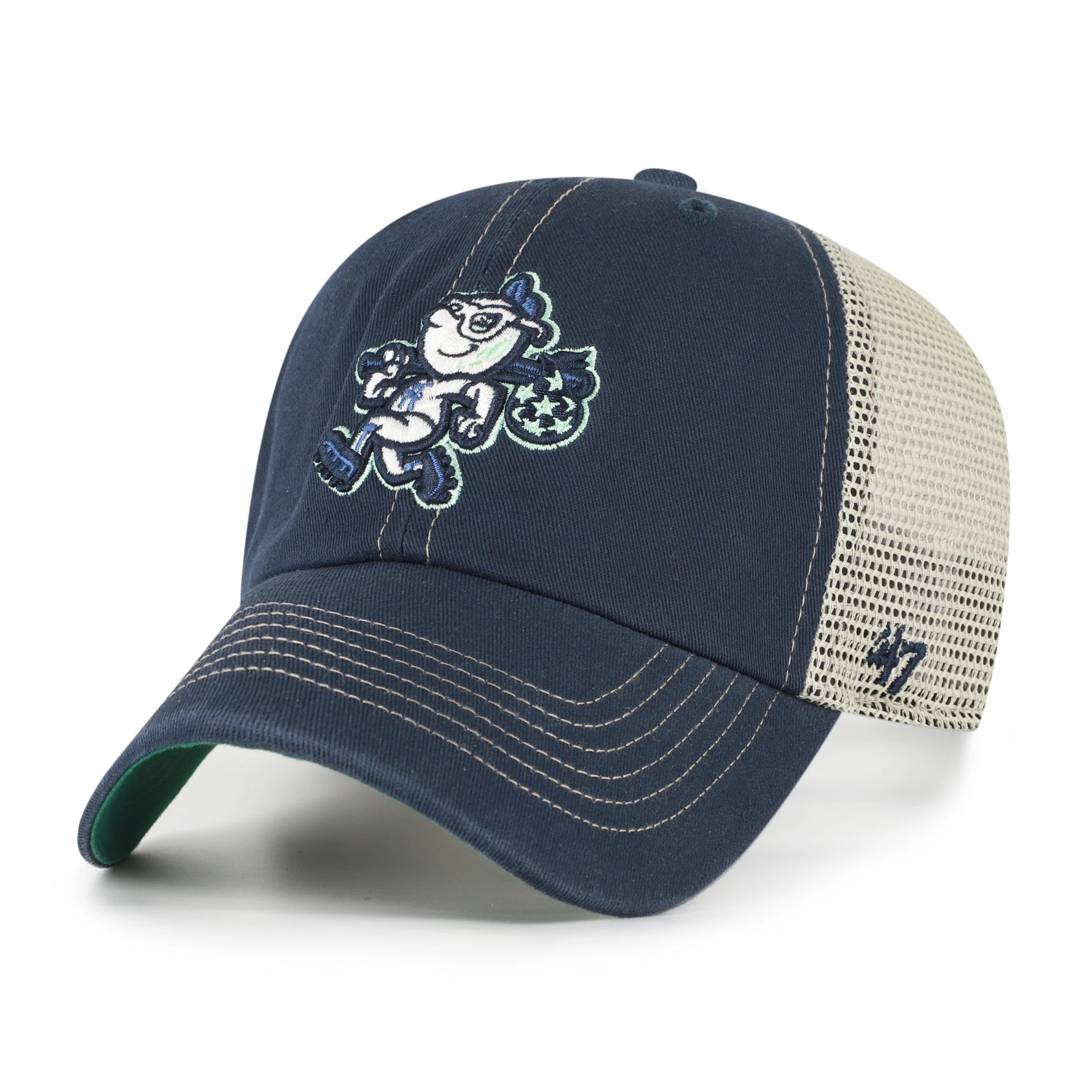 The Asheville Tourists '47 Trawler Running Moon Adjustable Cap