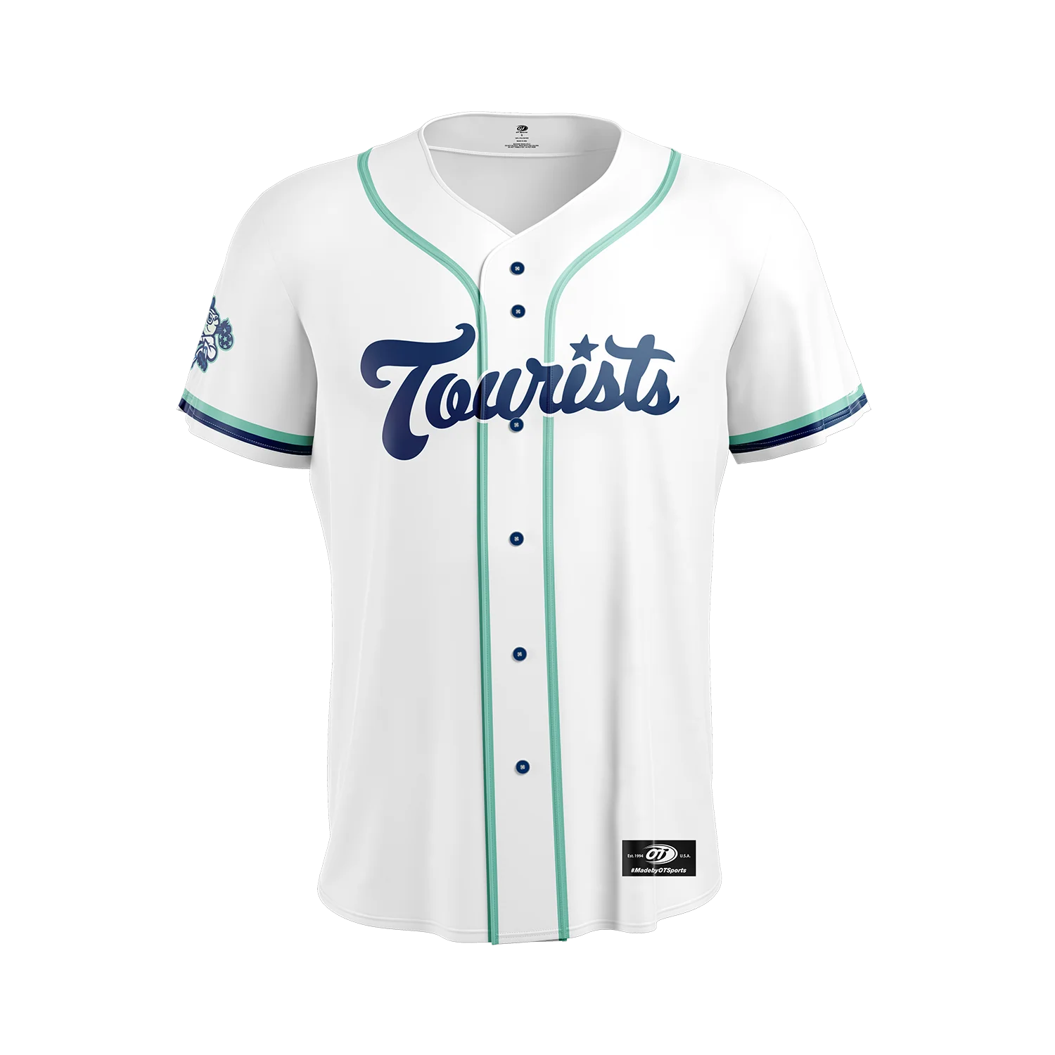 The Asheville Tourists Home Replica Jersey - YOUTH