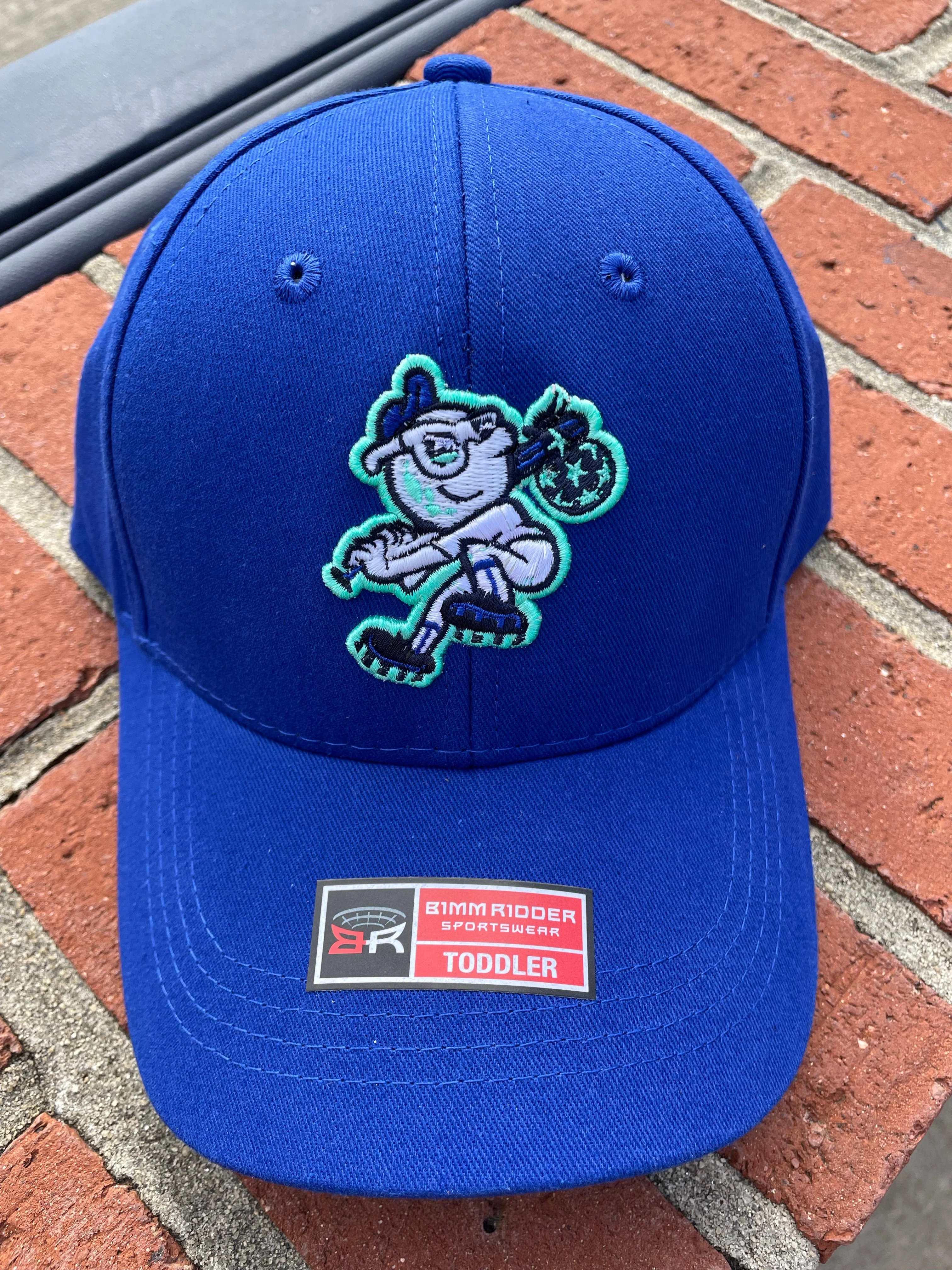 The Asheville Tourists Toddler Royal Batting Practice Cap