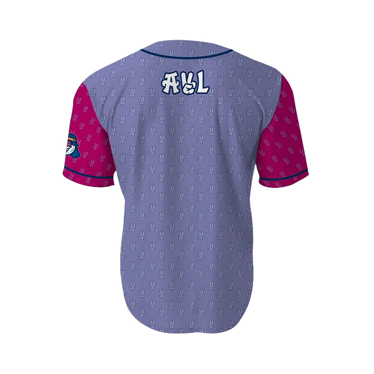 The Asheville Tourists YOUTH Hippies Replica Jersey - Image 2