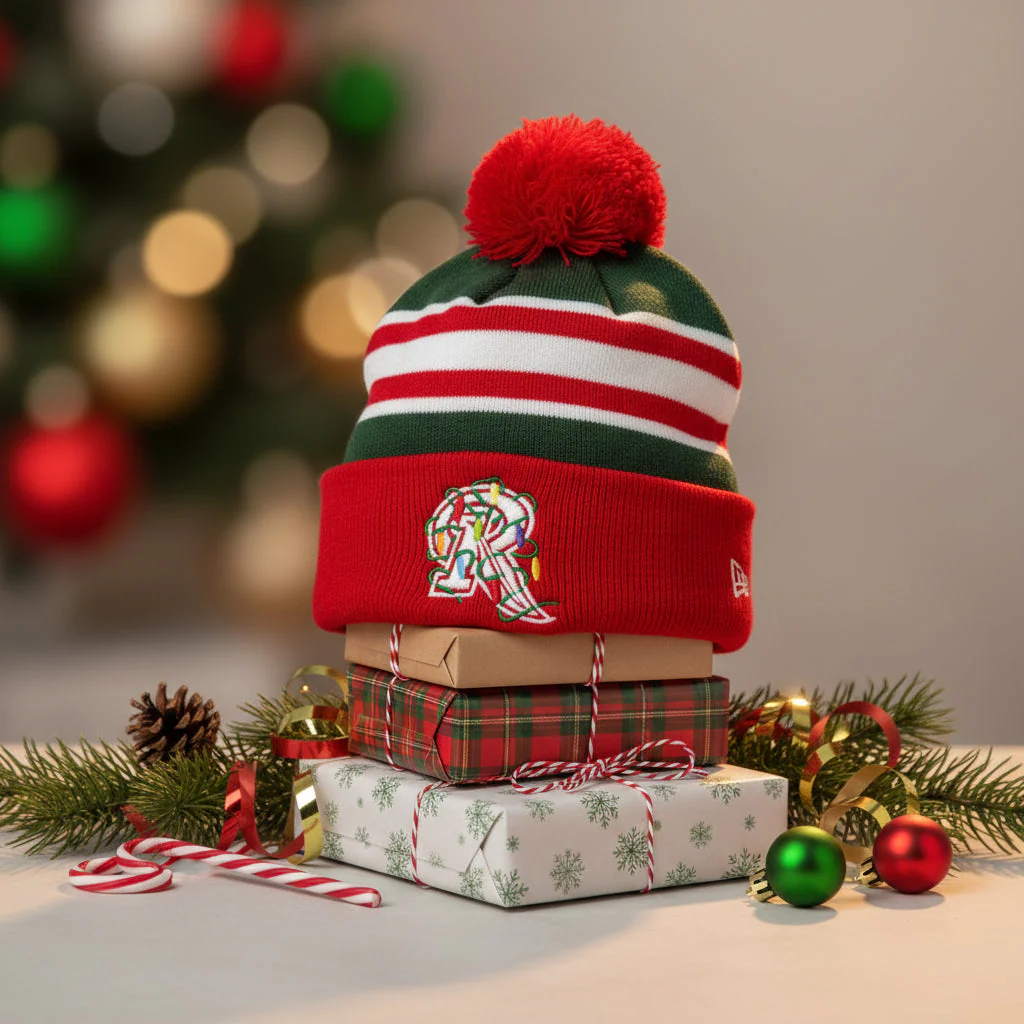 New Era Festive Knit Beanie - Image 2