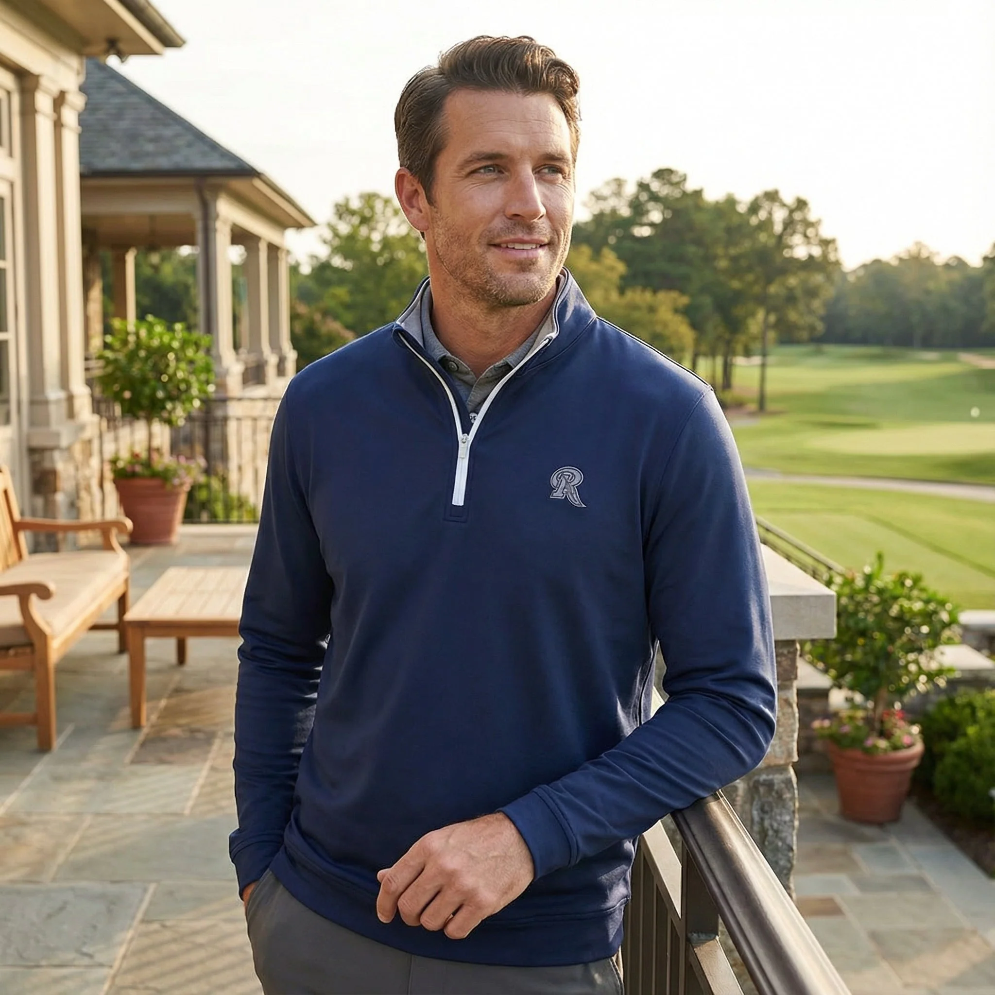 Peter Millar The Legacy Quarter Zip - Image 4