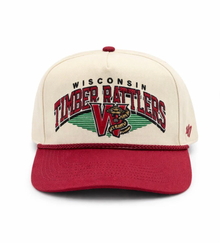 Timber Rattlers ‘47 Brand Cardinal Two Tone Hitch Adjustable Hat