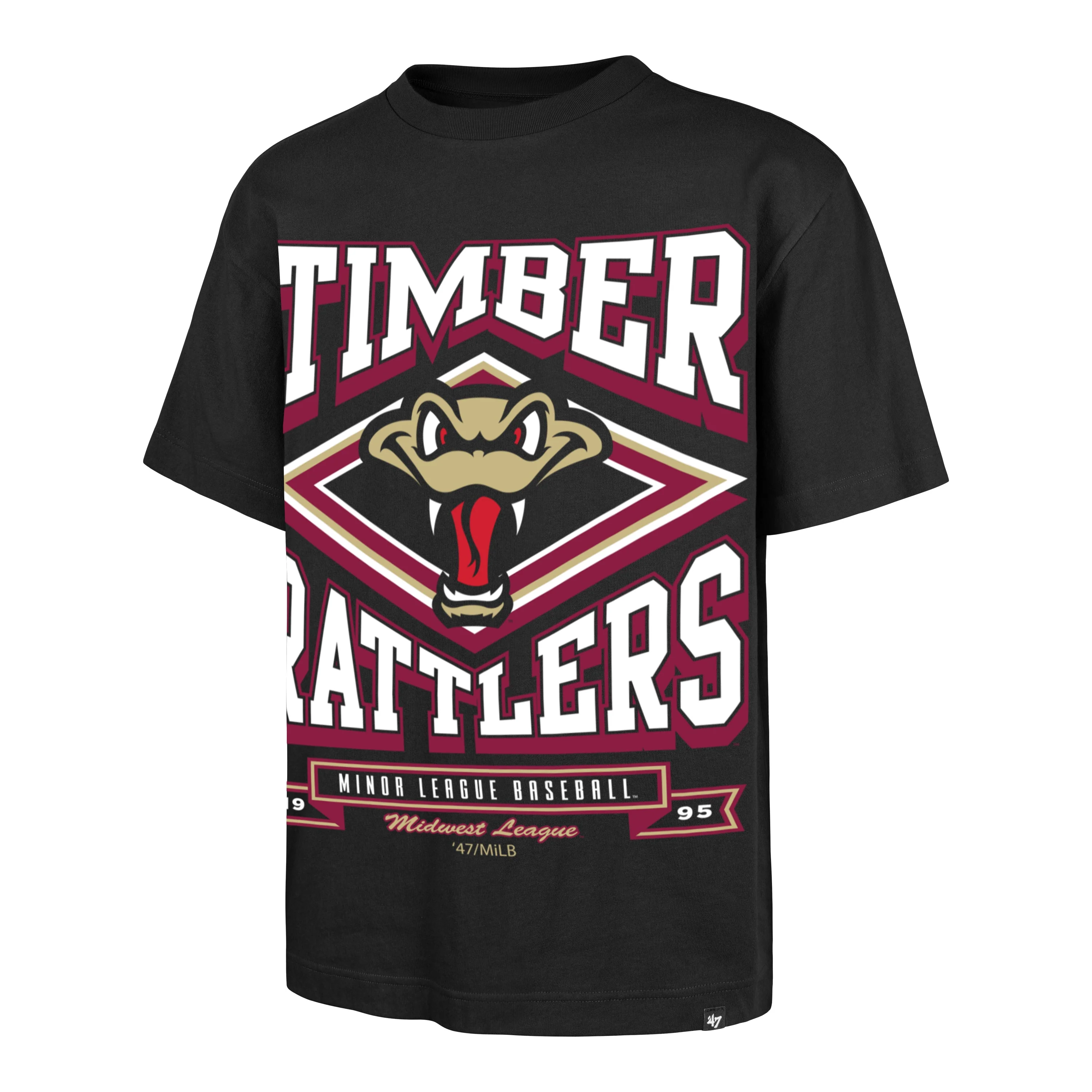 Timber Rattlers '47 Brand Heater Foundation Tee