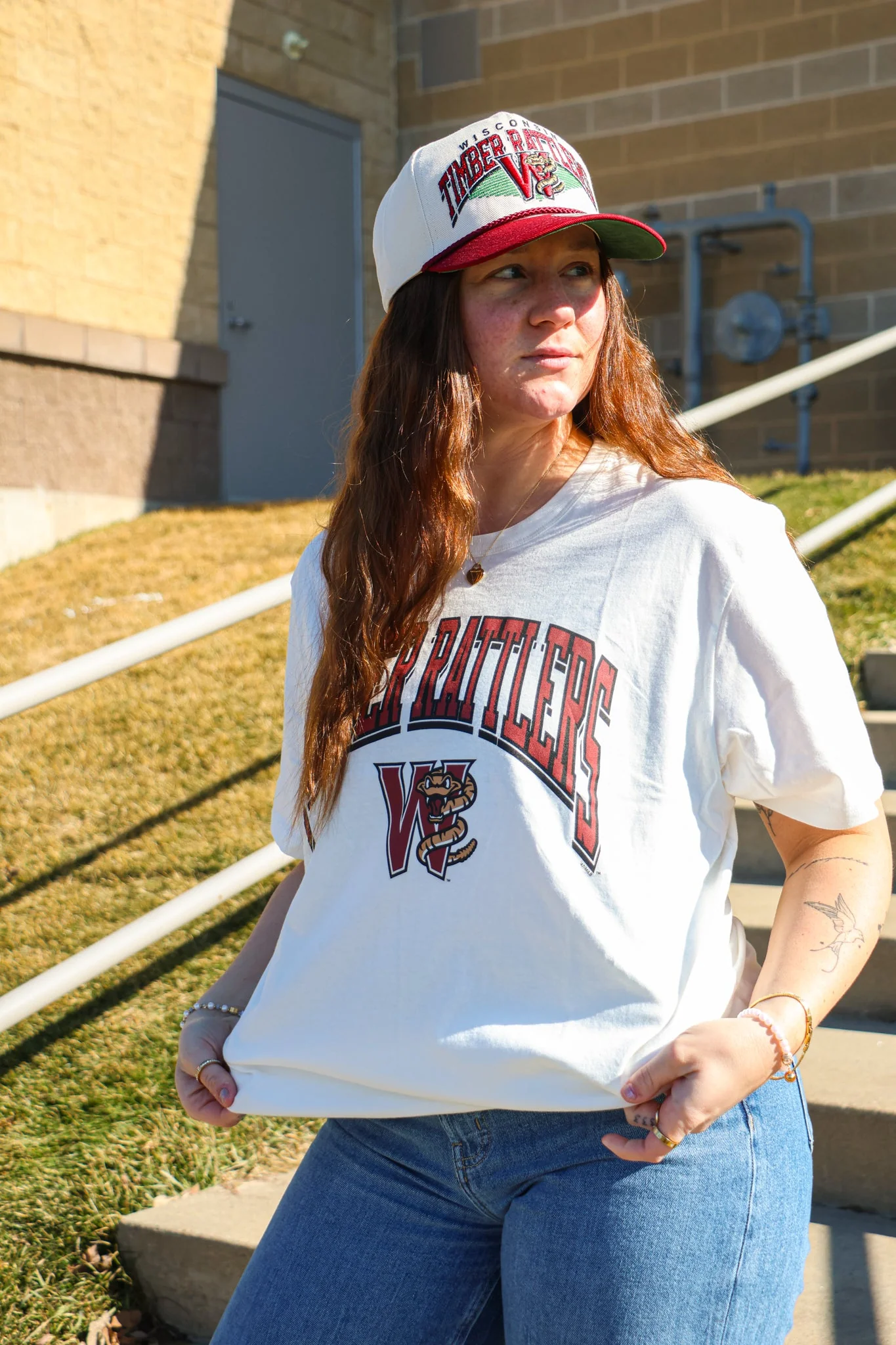 Timber Rattlers '47 Brand Walk Tall Franklin Tee - Image 3