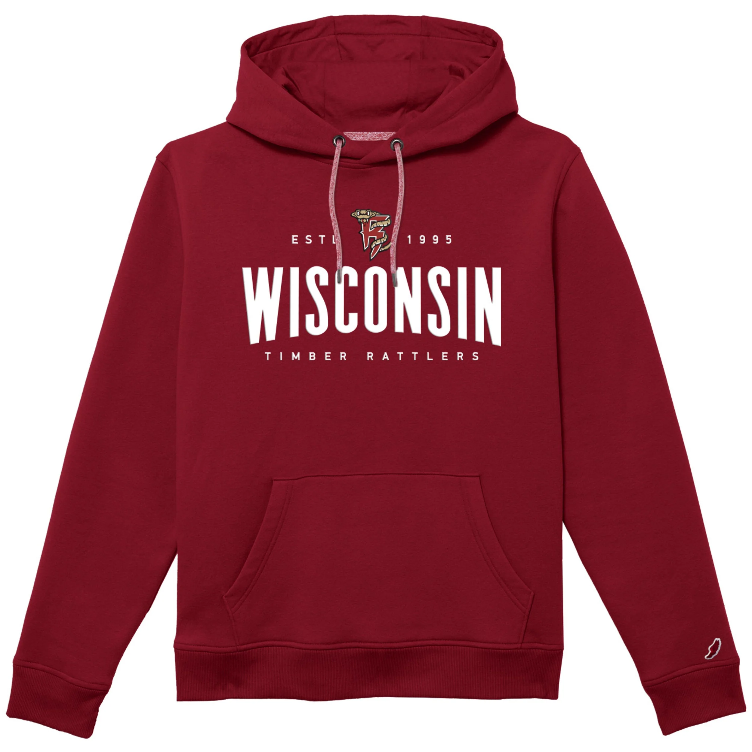 Timber Rattlers League Cardinal Prestige Hood