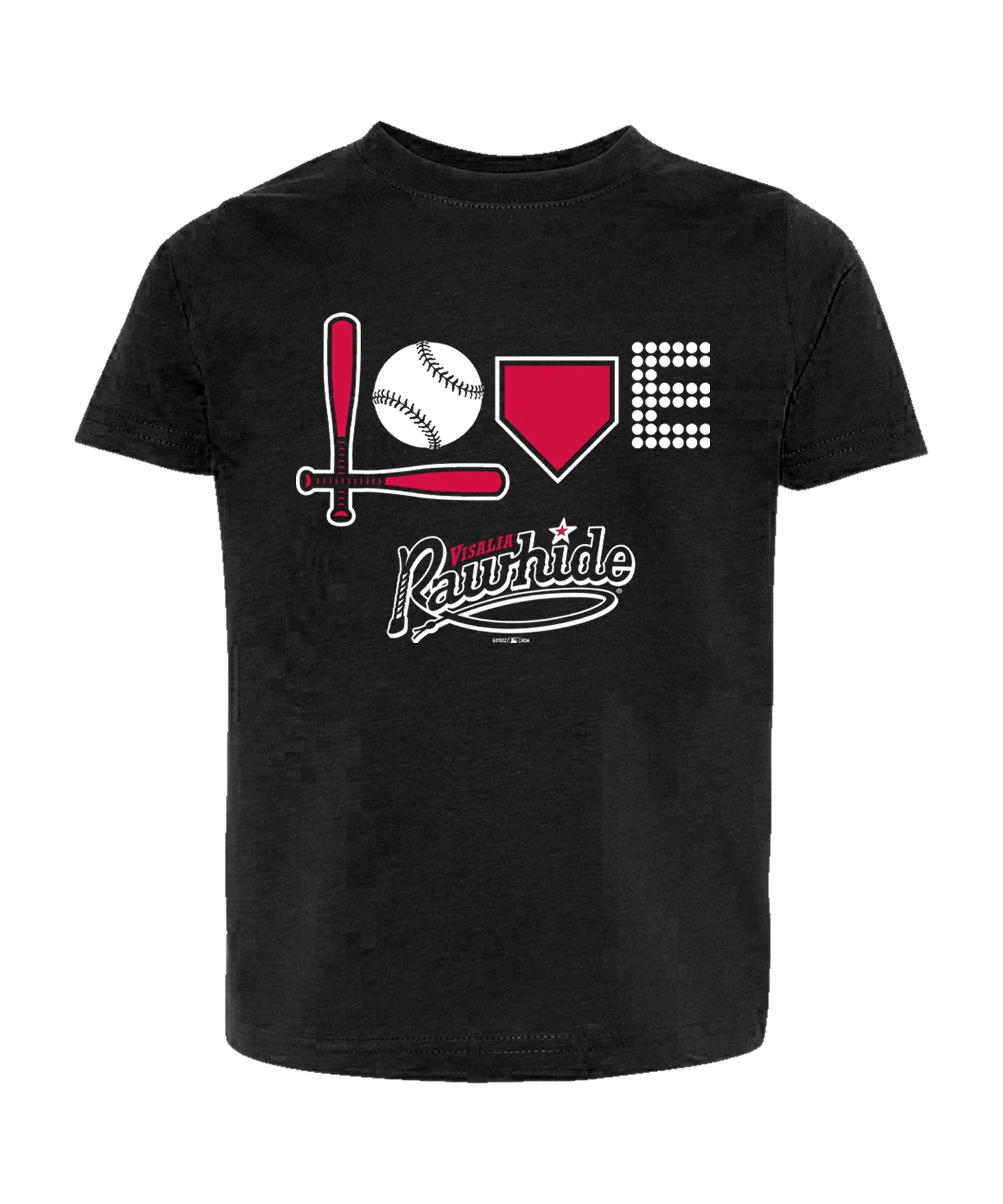 Toddler LOVE Baseball Tee
