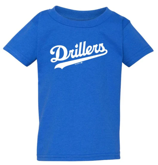 Tulsa Drillers Toddler Script T Shirt