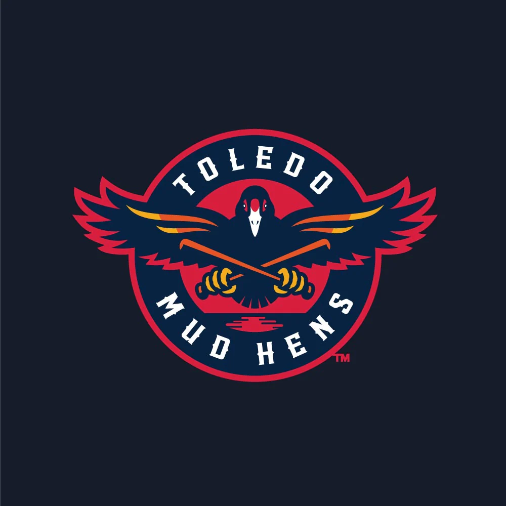 Toledo Mud Hens Benson Powerblend Hood - Image 2