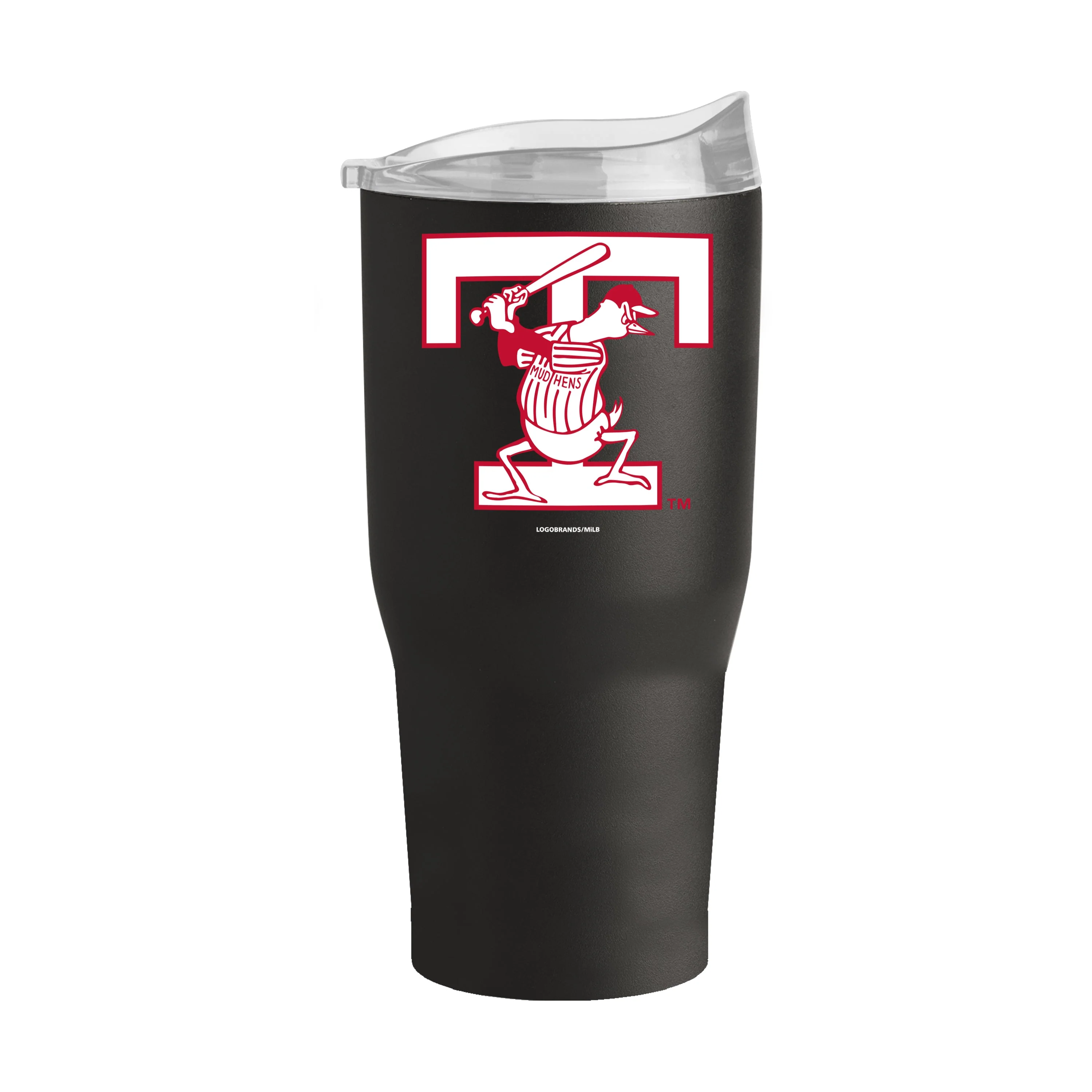Toledo Mud Hens Black 30 oz. Powder Coat Tumbler - Image 2