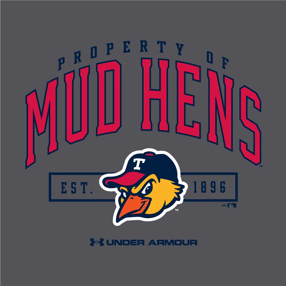 Toledo Mud Hens Booker UA Perf. Cotton Long Sleeve T - Image 2