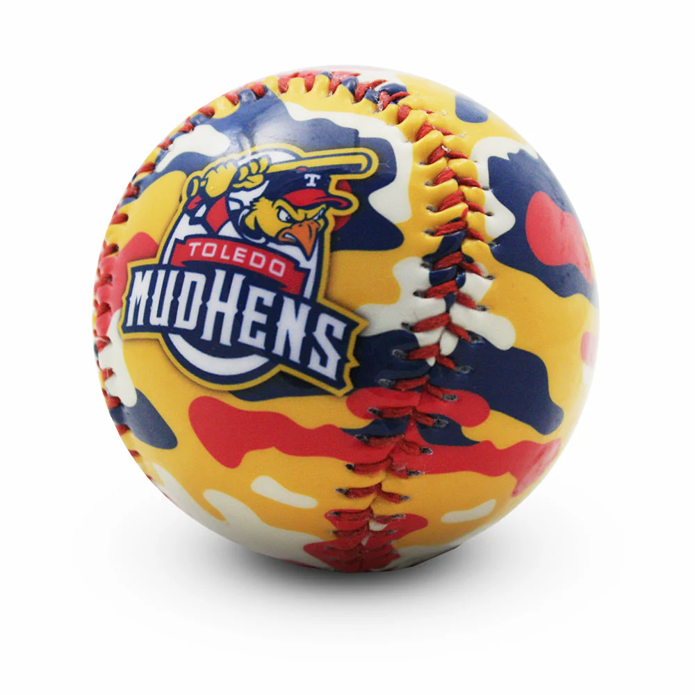 Toledo Mud Hens Camo Baseball