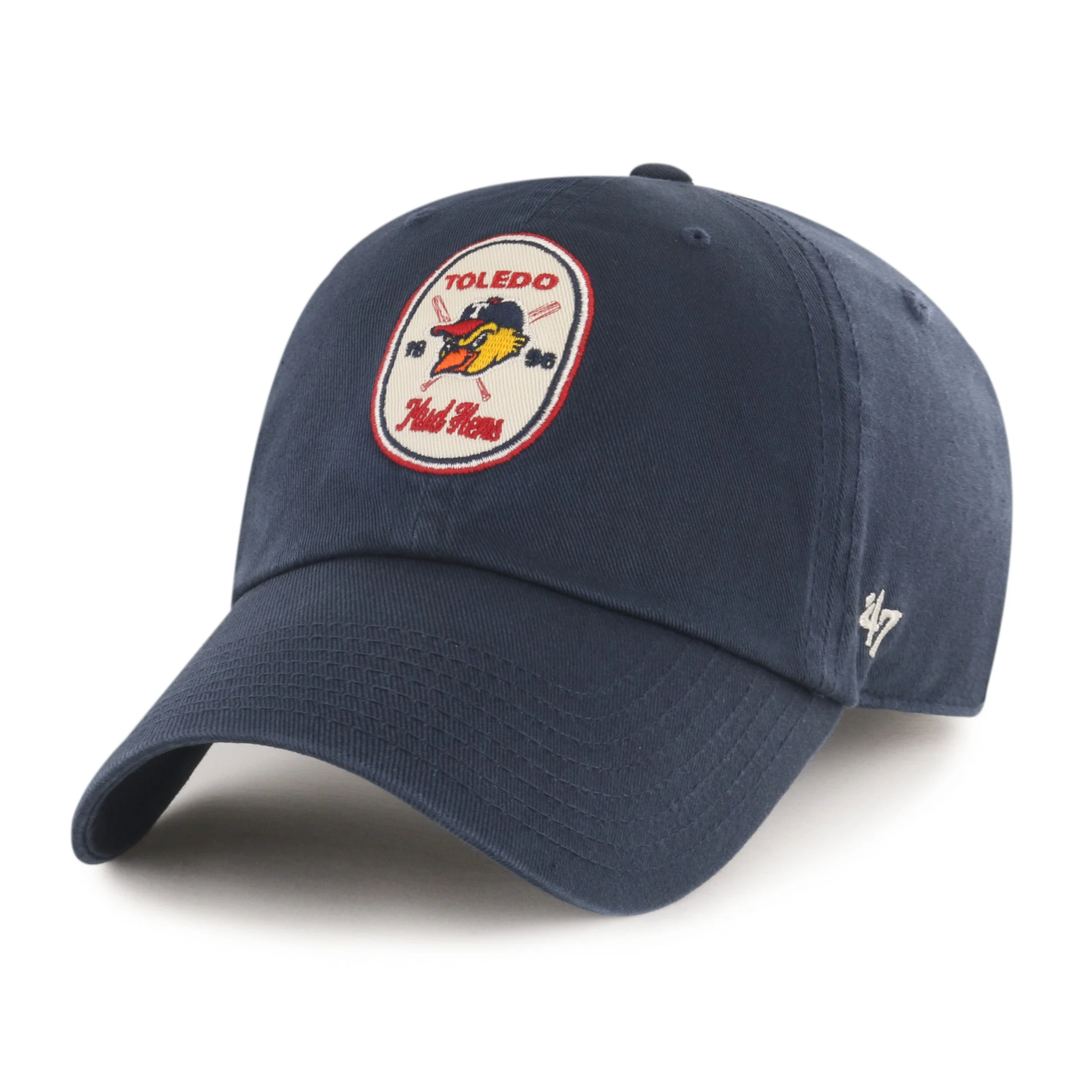 Toledo Mud Hens Crosspatch Navy Clean Up Cap