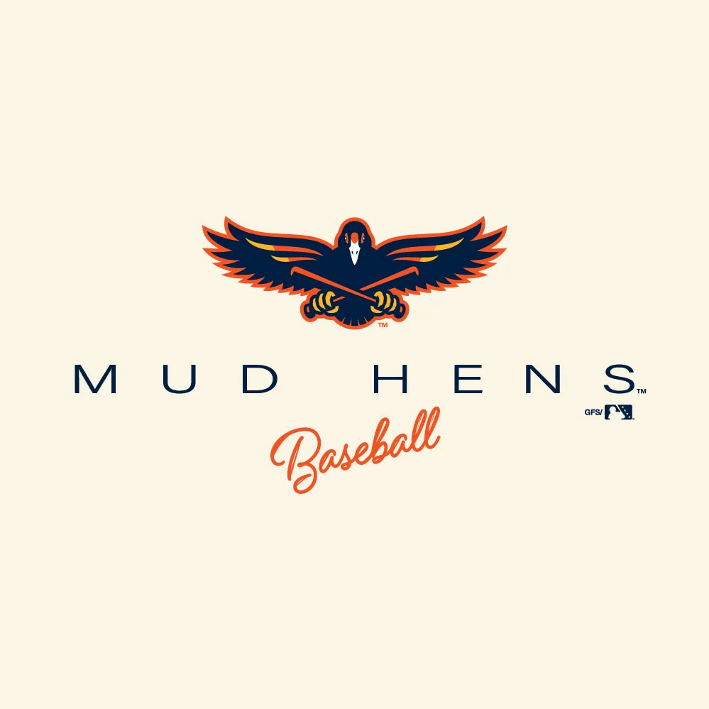 Toledo Mud Hens Flores Ladies Sueded Crew - Image 2