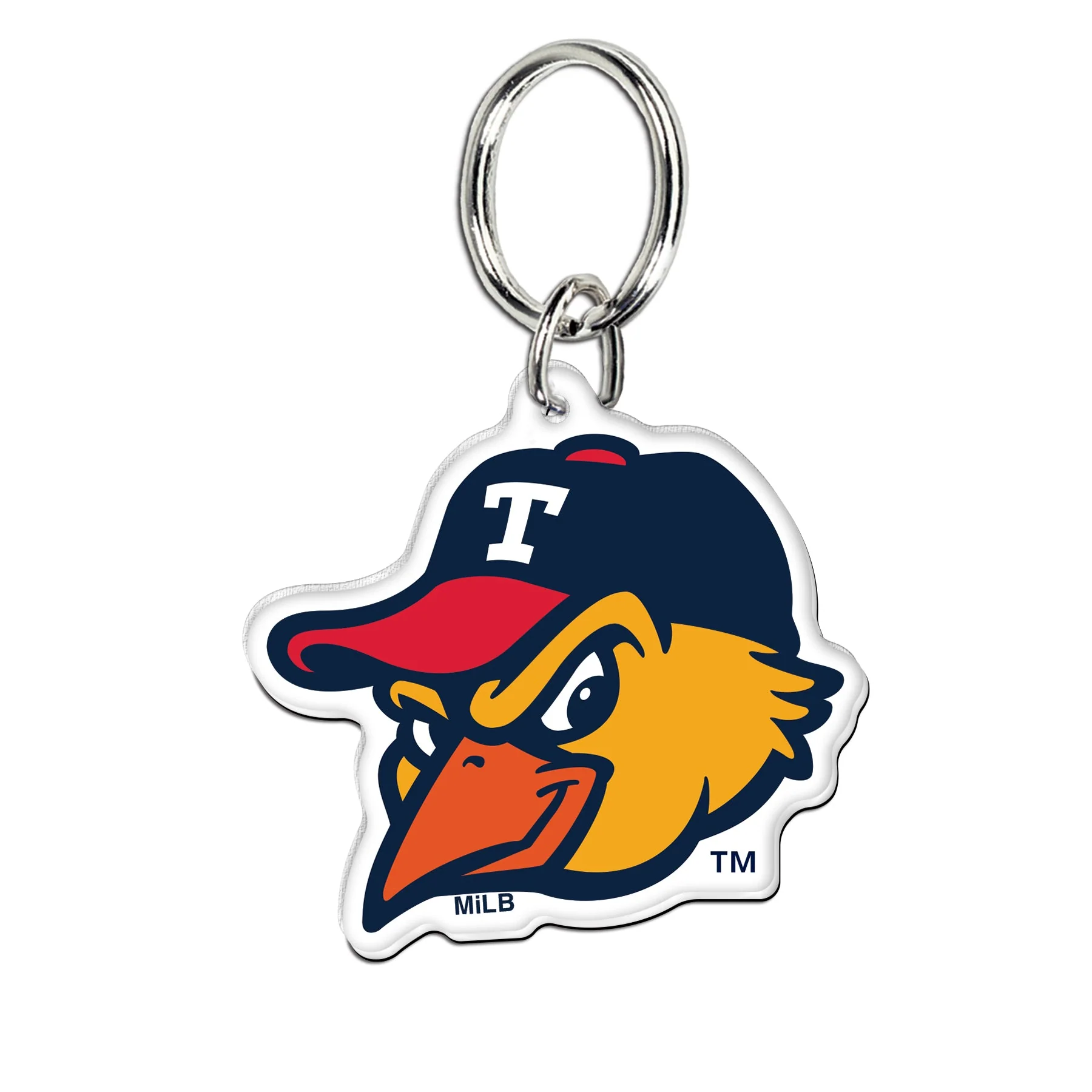 Toledo Mud Hens Head Logo Keychain