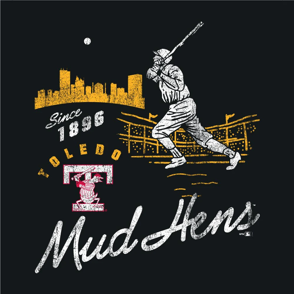 Toledo Mud Hens Hyannis Comfort Wash Long Sleeve T - Image 4
