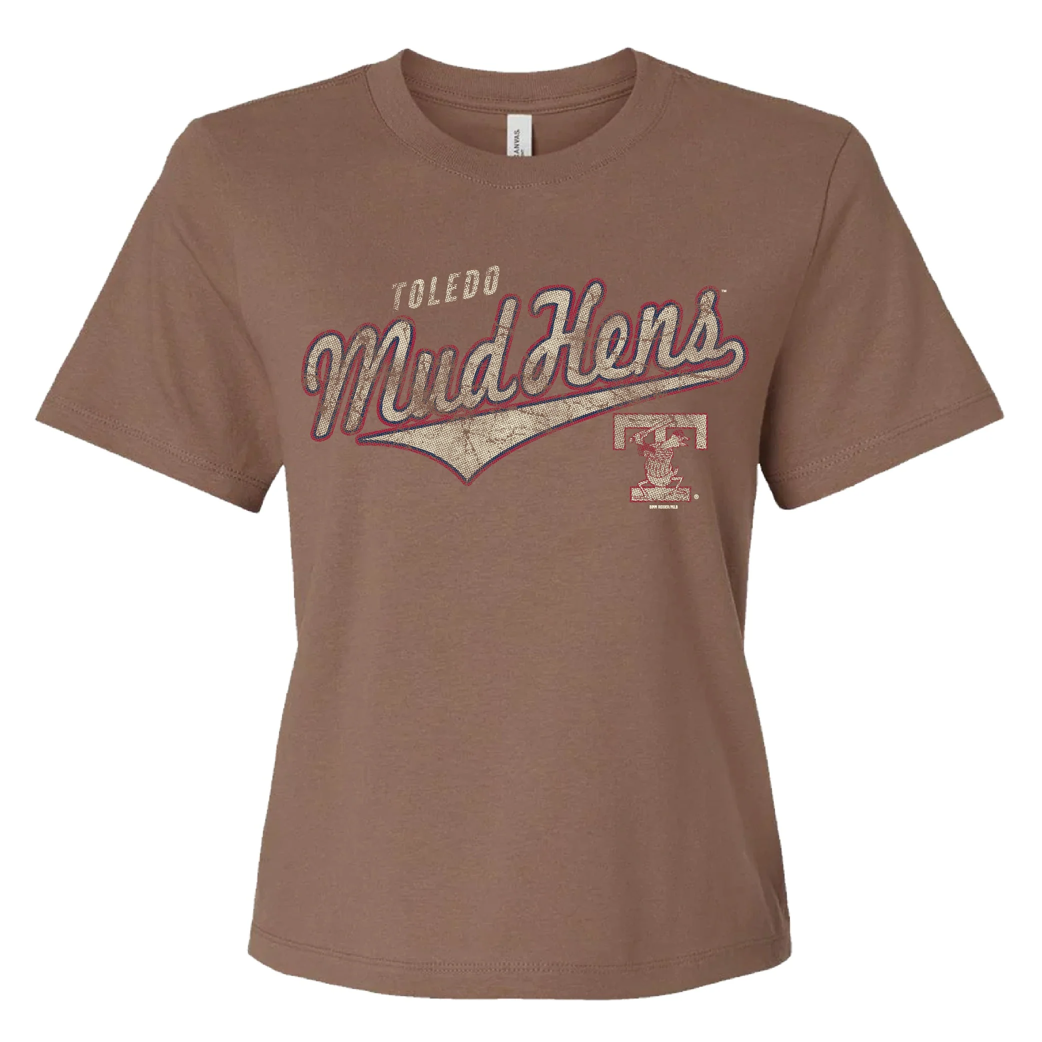 Toledo Mud Hens Ladies Loadout Boxy T