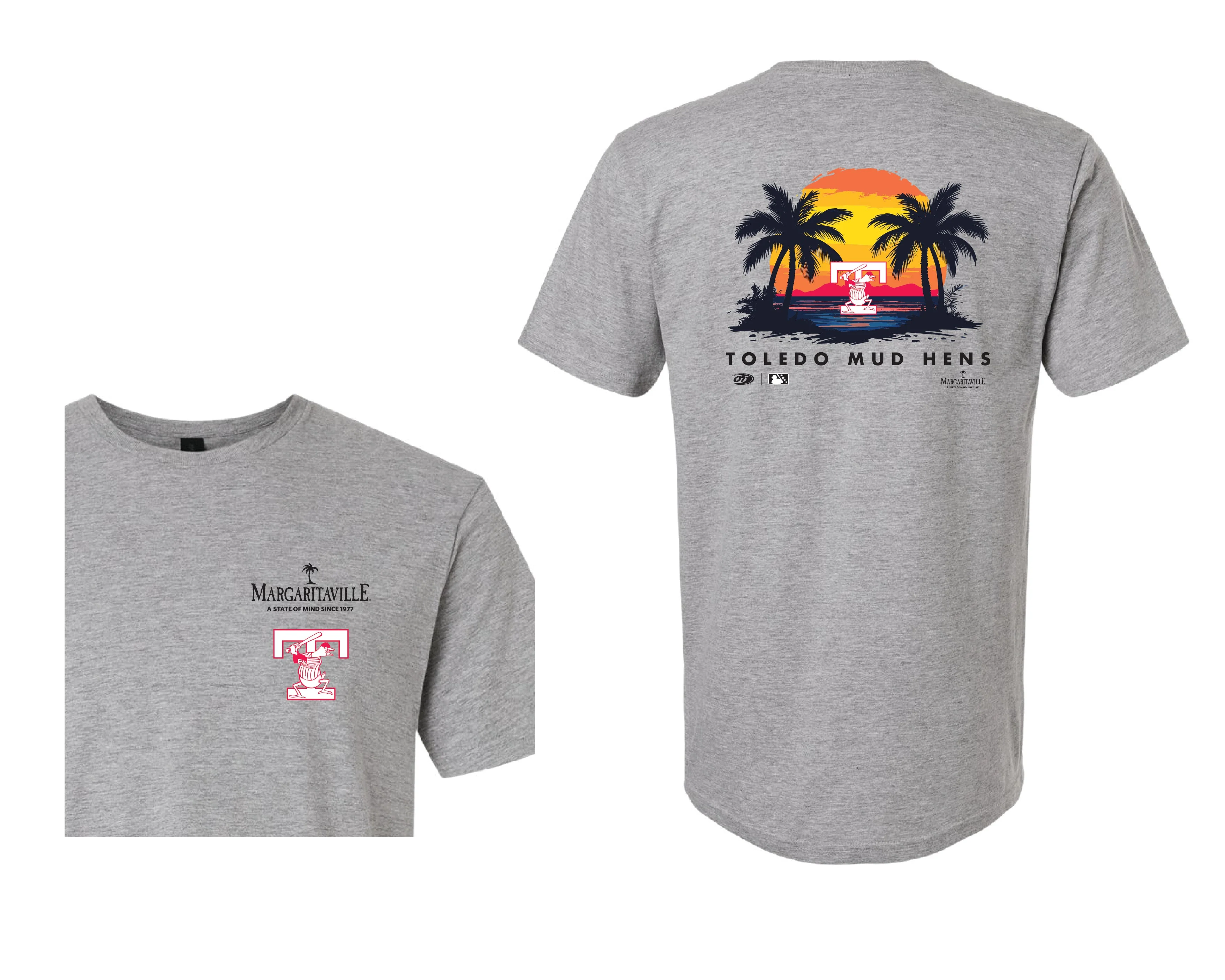 Toledo Mud Hens Margaritaville Front/Back T