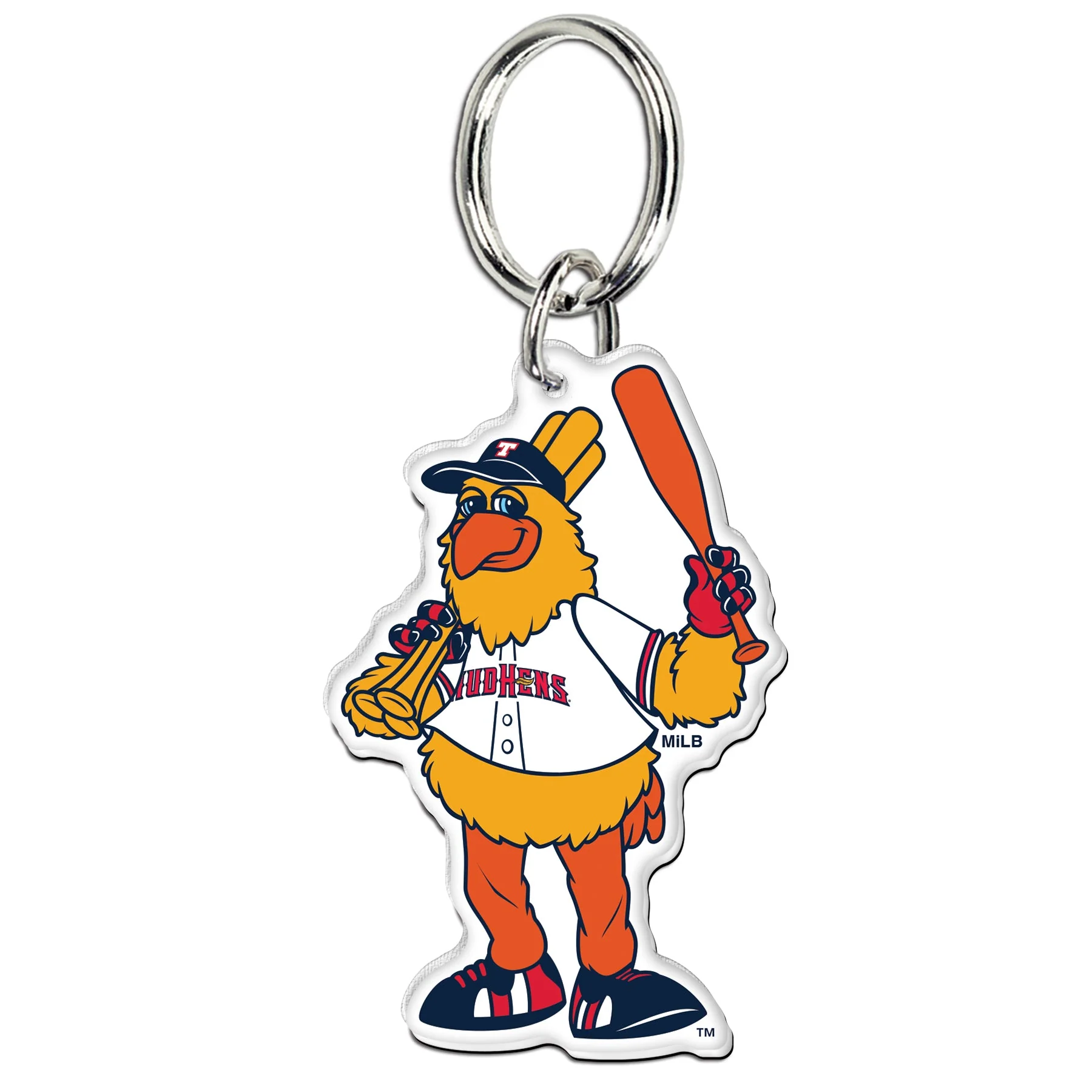Toledo Mud Hens Muddy Acrylic Keychain