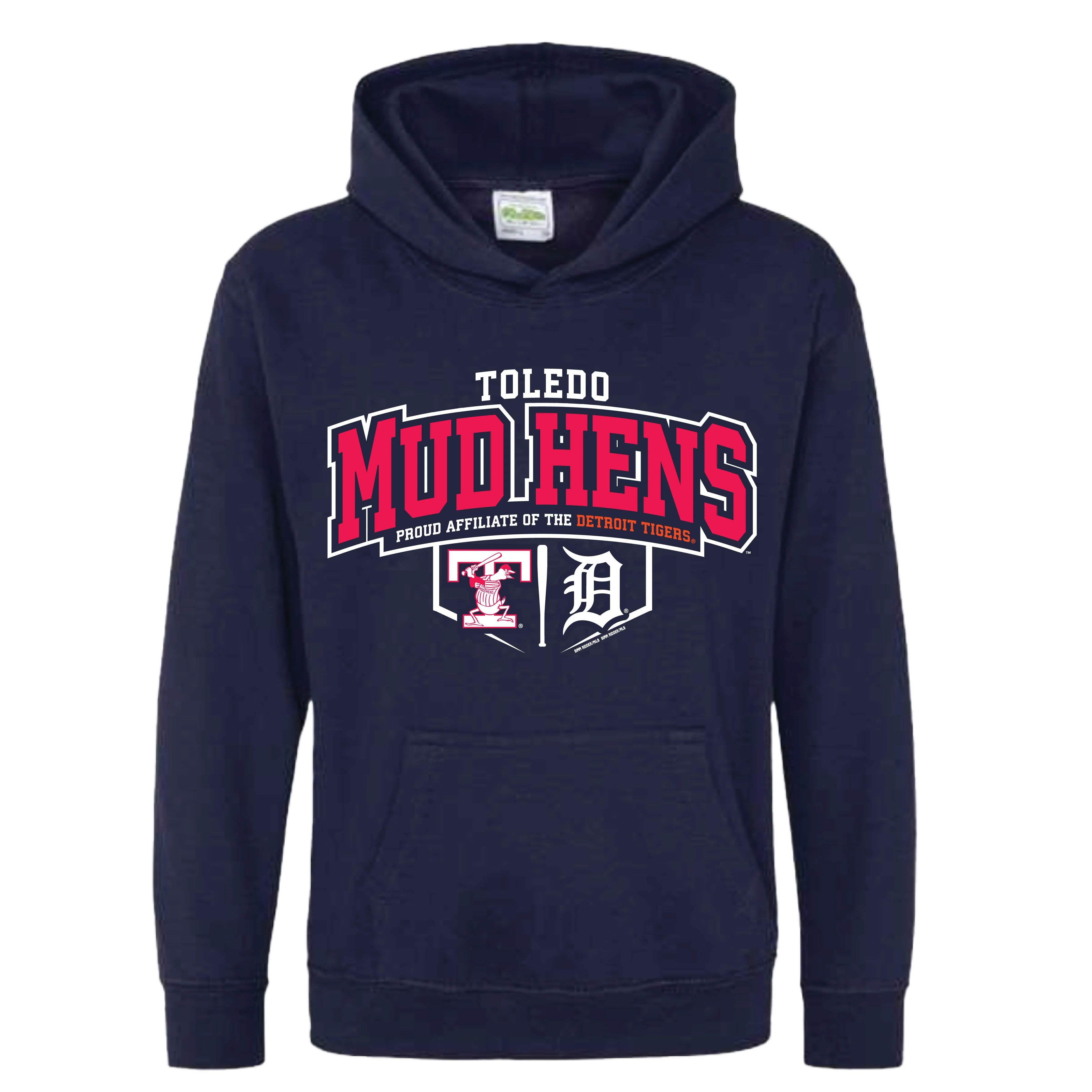 Toledo Mud Hens Youth Comer Affiliate Hoodie