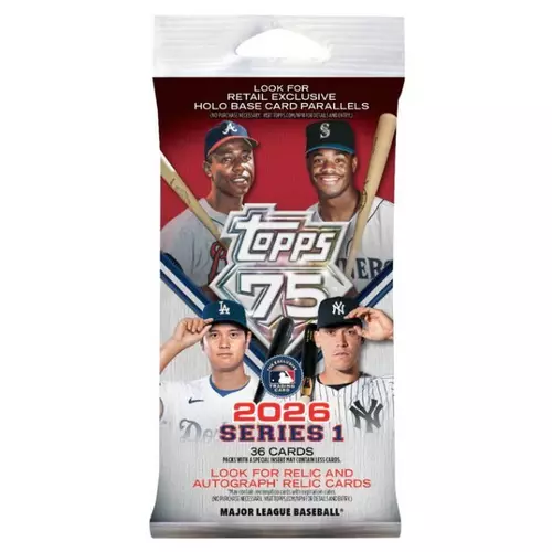 Topps 2026 Series 1 Baseball Card Pack
