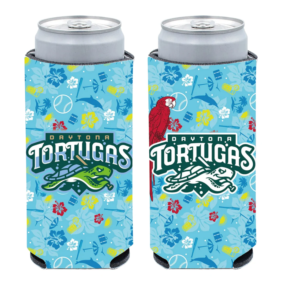 TORTUGAS SLIM CAN MARGARITAVILLE KOOZIE