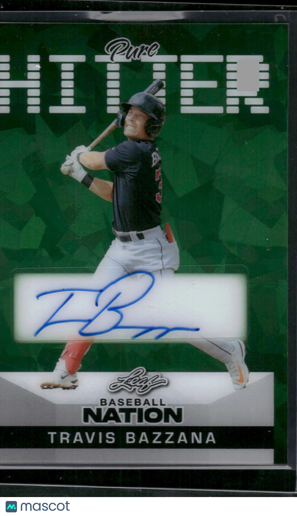 Travis Bazzana 2025 Leaf Baseball Nation Pure Hit