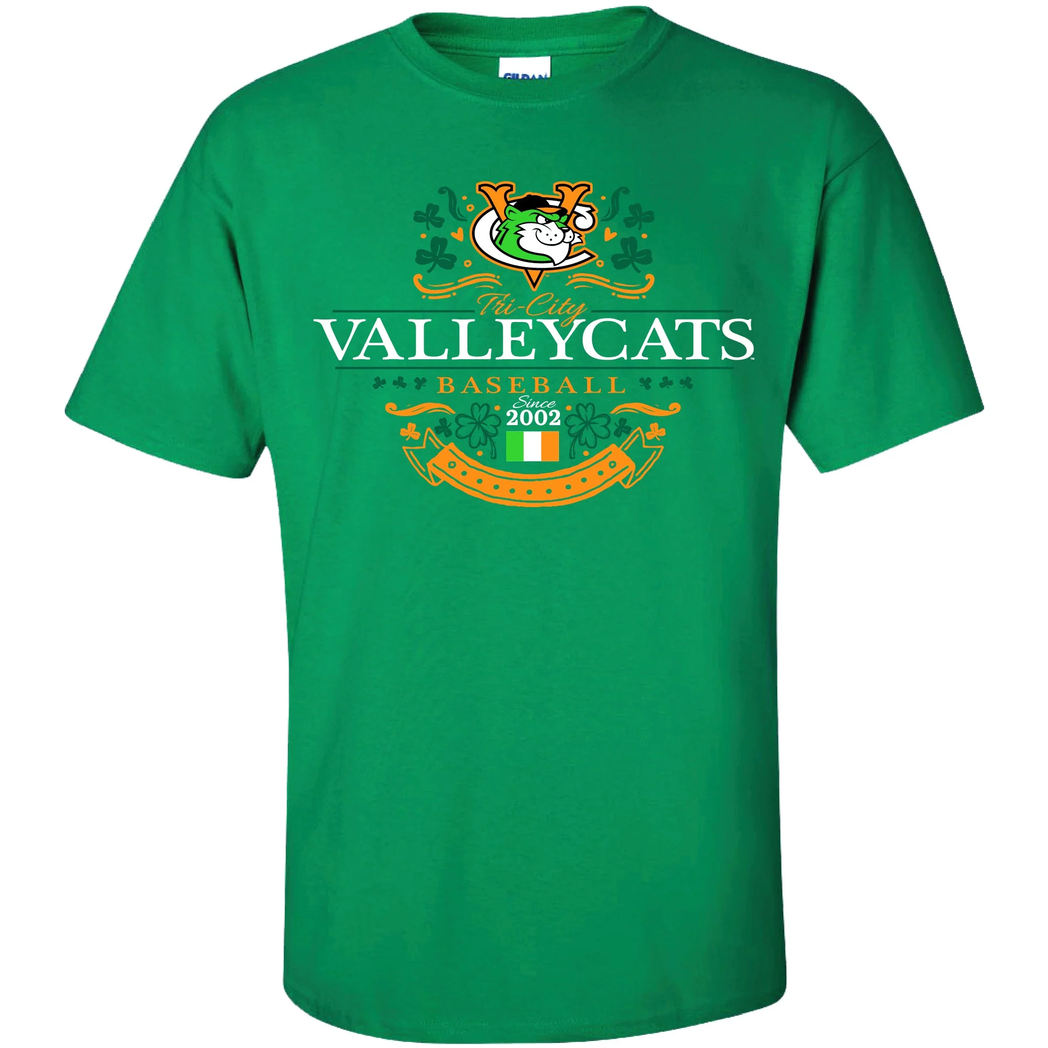 Tri-City ValleyCats St. Patrick's Day Shirt