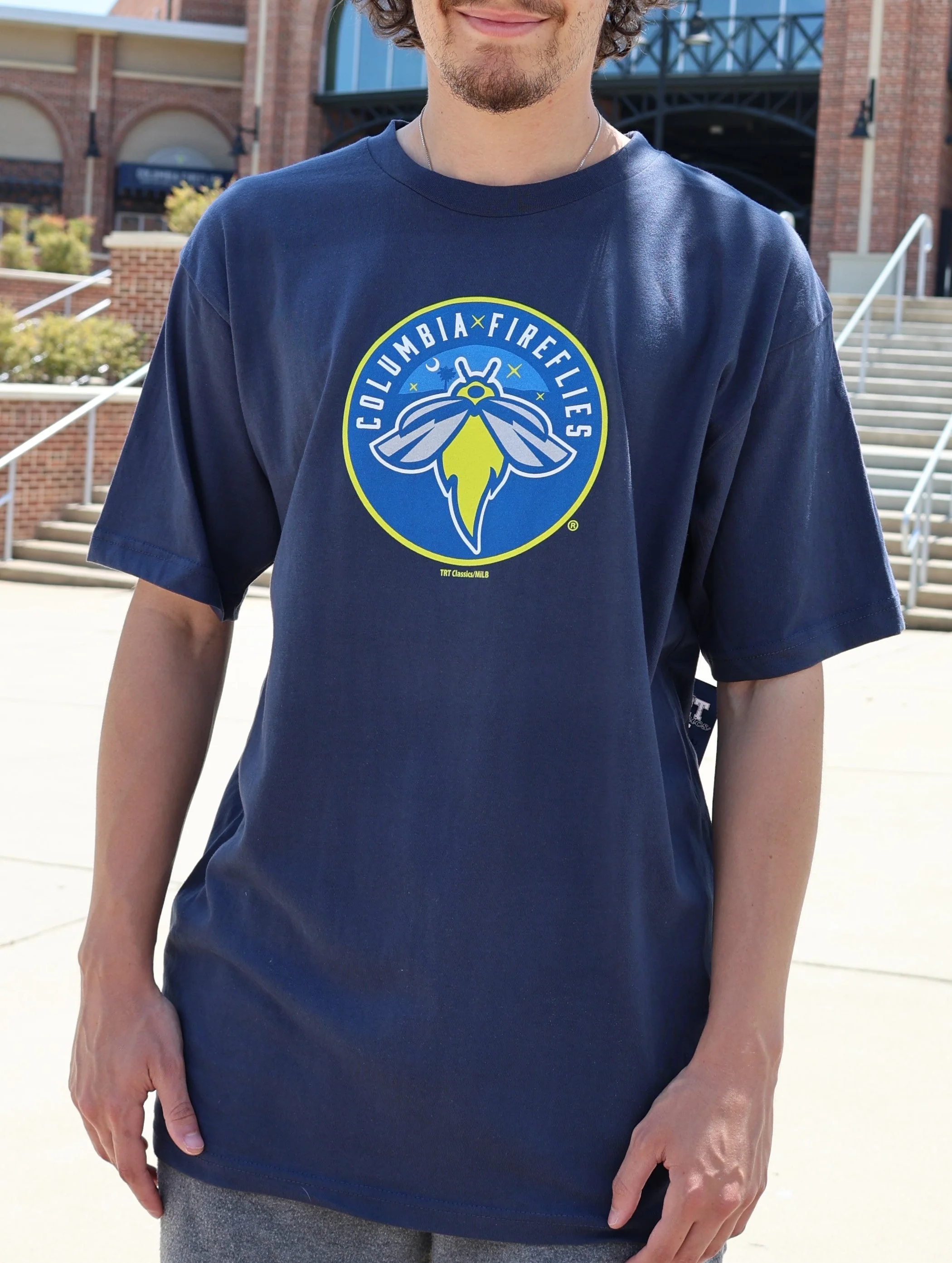 TRT Fireflies Tee - Navy
