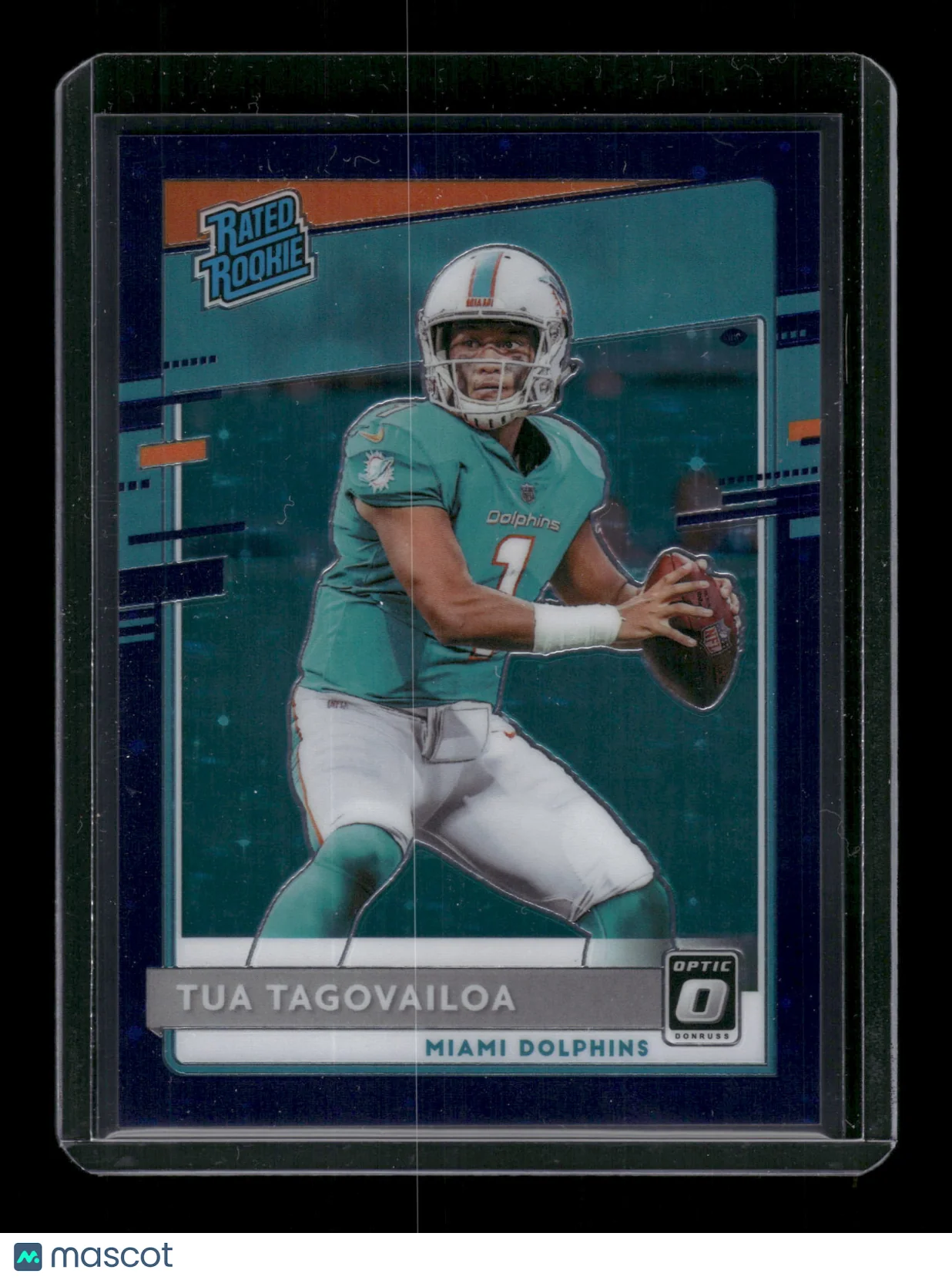 Tua Tagovailoa 2020 Panini Donruss Optic Prizm #152 Purple Stars/25