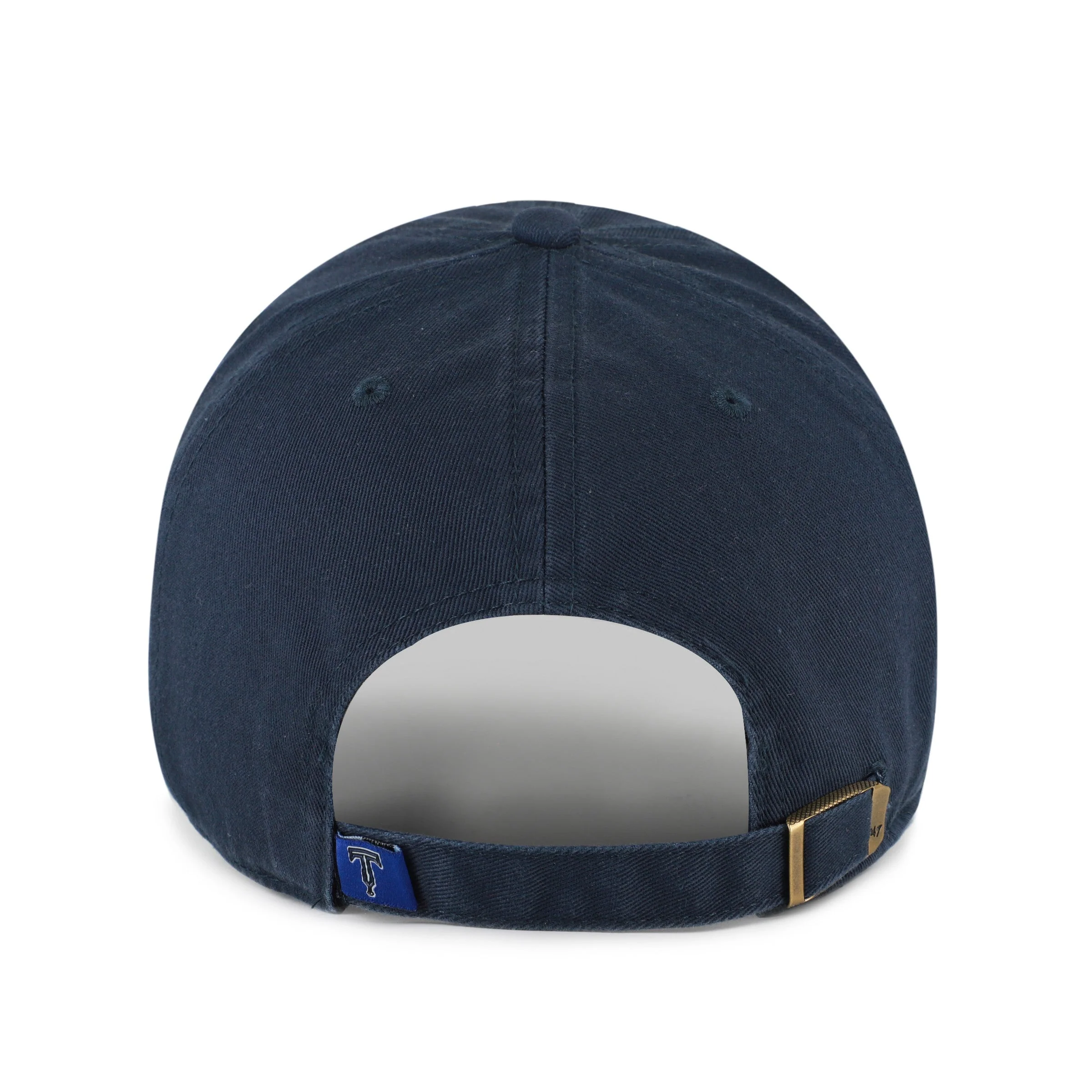 Tulsa Drillers '47 Clean Up Tulsa Script Navy Adjustable Cap - Image 2