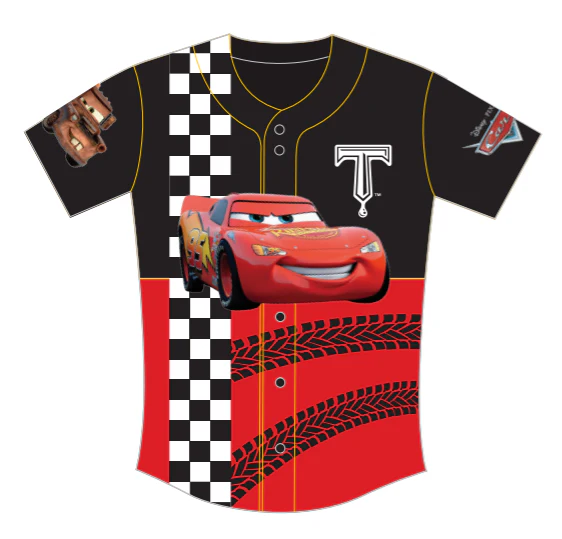 Tulsa Drillers "Cars the Movie" Jersey