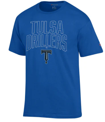 Tulsa Drillers Champion Tech T Shirt