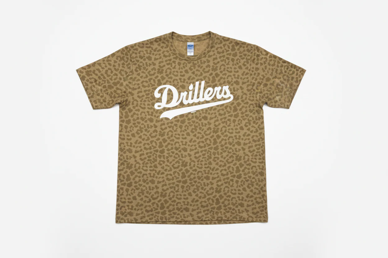 Tulsa Drillers Youth Girls Leopard T Shirt