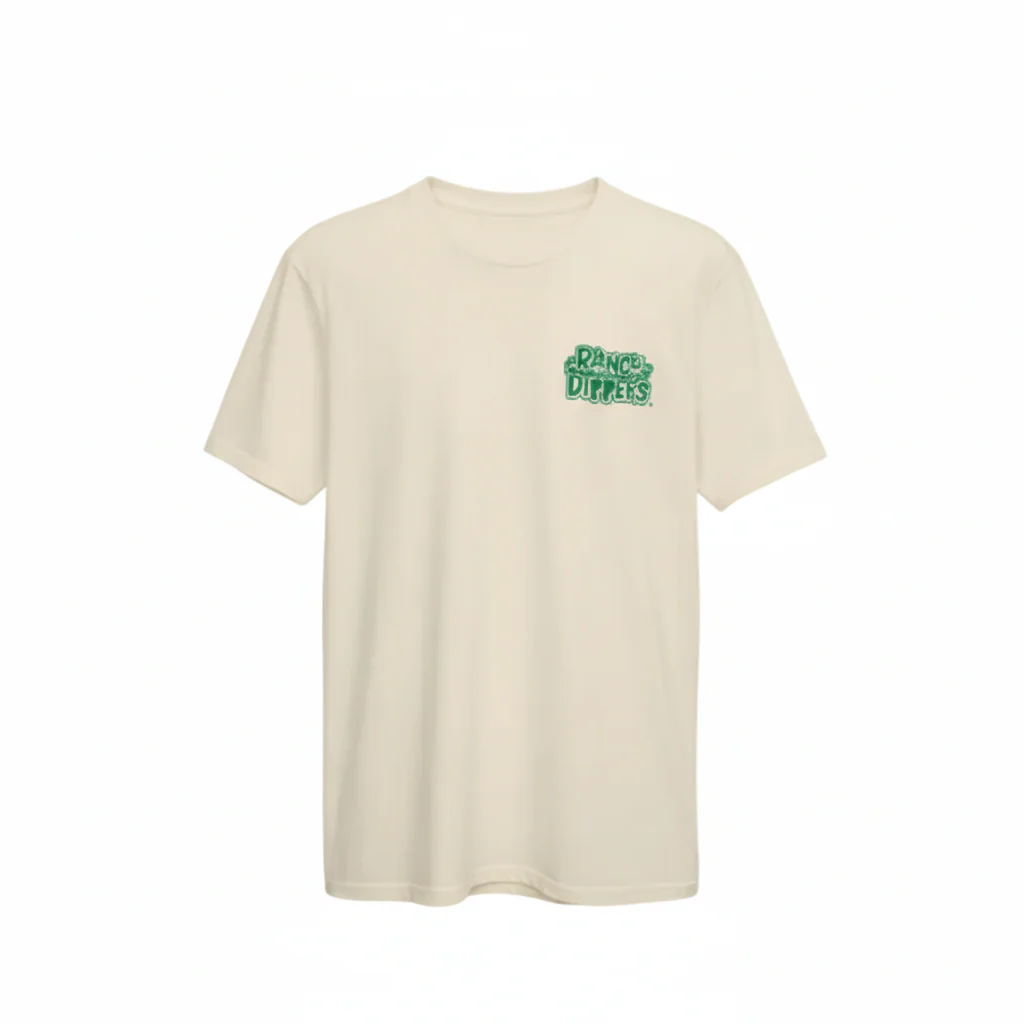 Tulsa Ranch Dippers Side of Ranch T Shirt Cream - Image 2