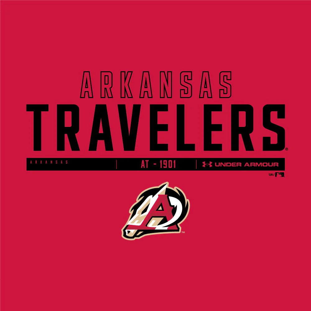 Arkansas Travelers Under Armour Armour Fleece Hood - Image 2
