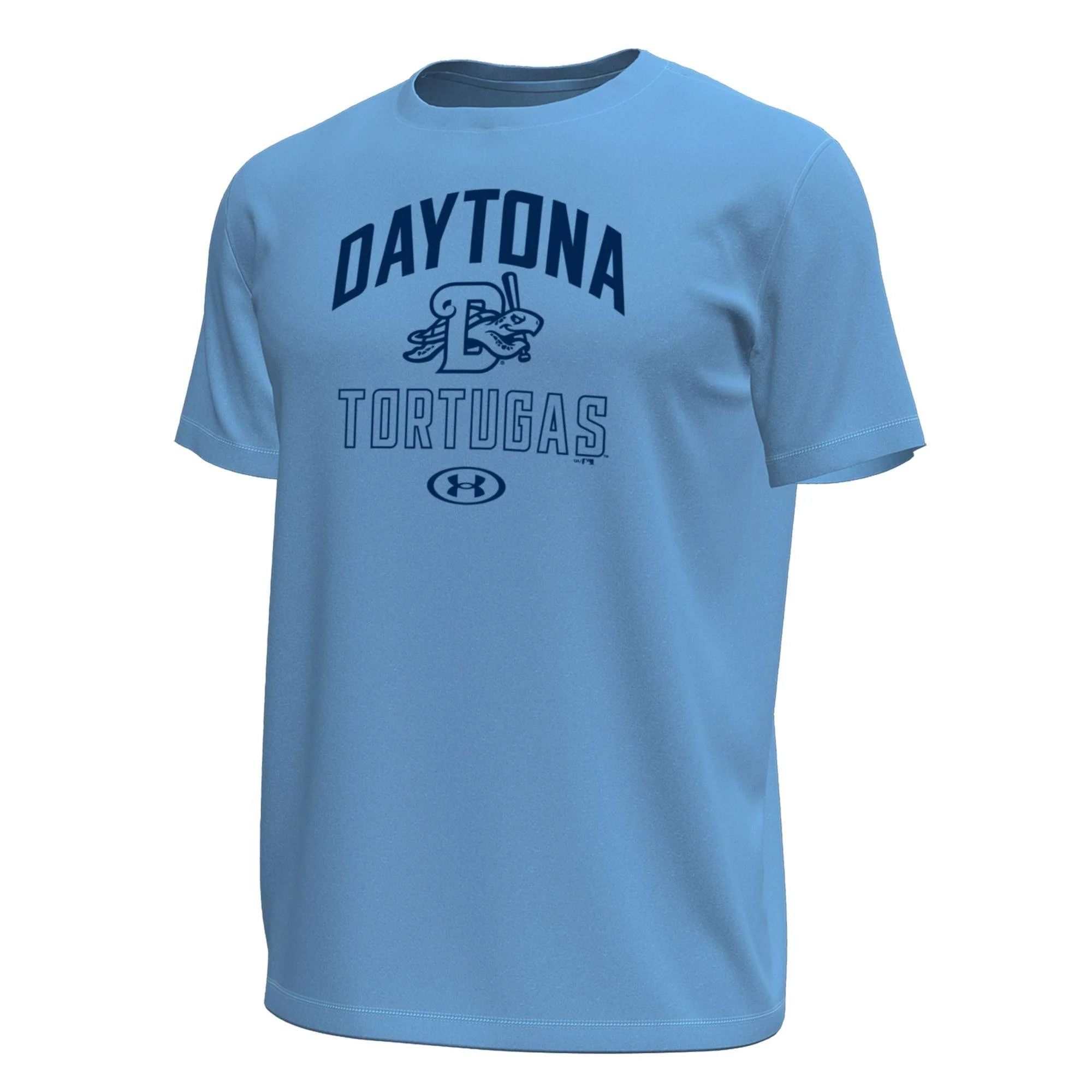 UNDER ARMOUR BLUE SHORT SLEEVE