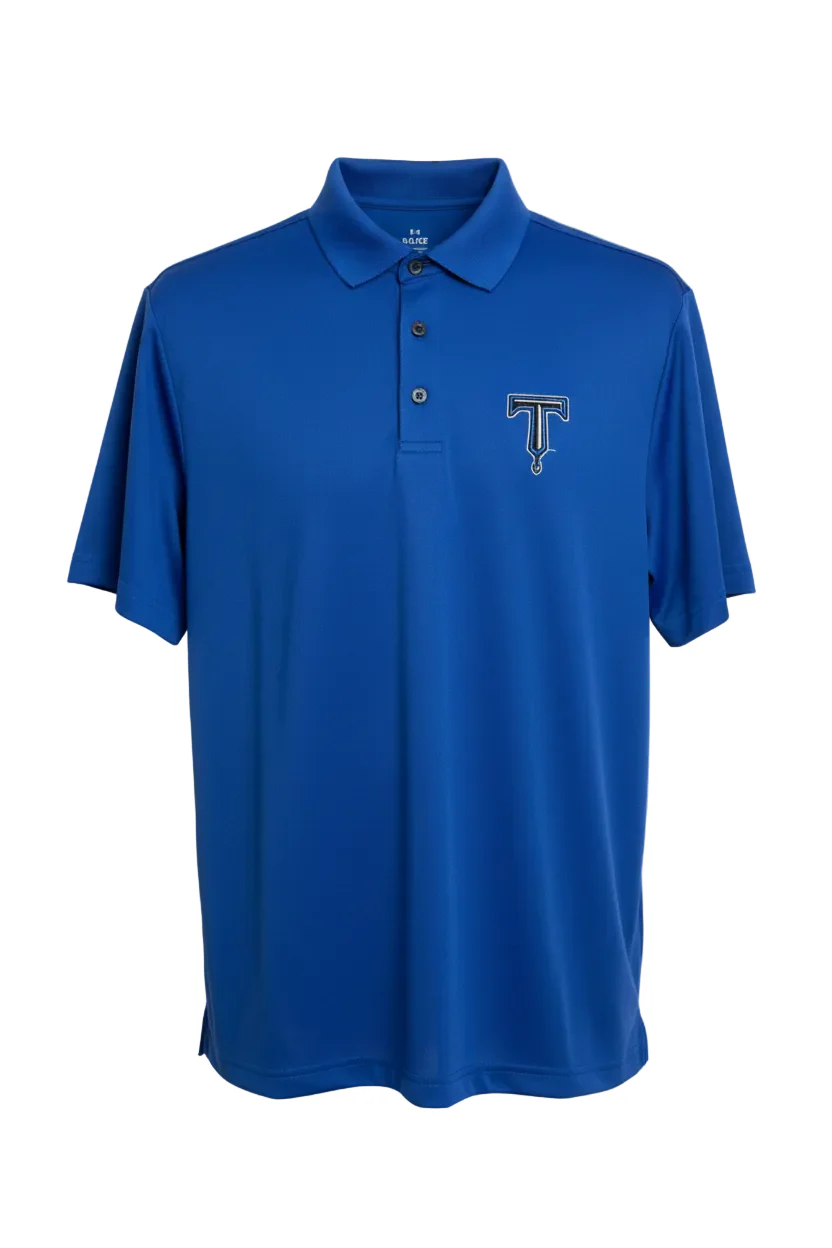 Tulsa Drillers Under Armour Royal T Polo