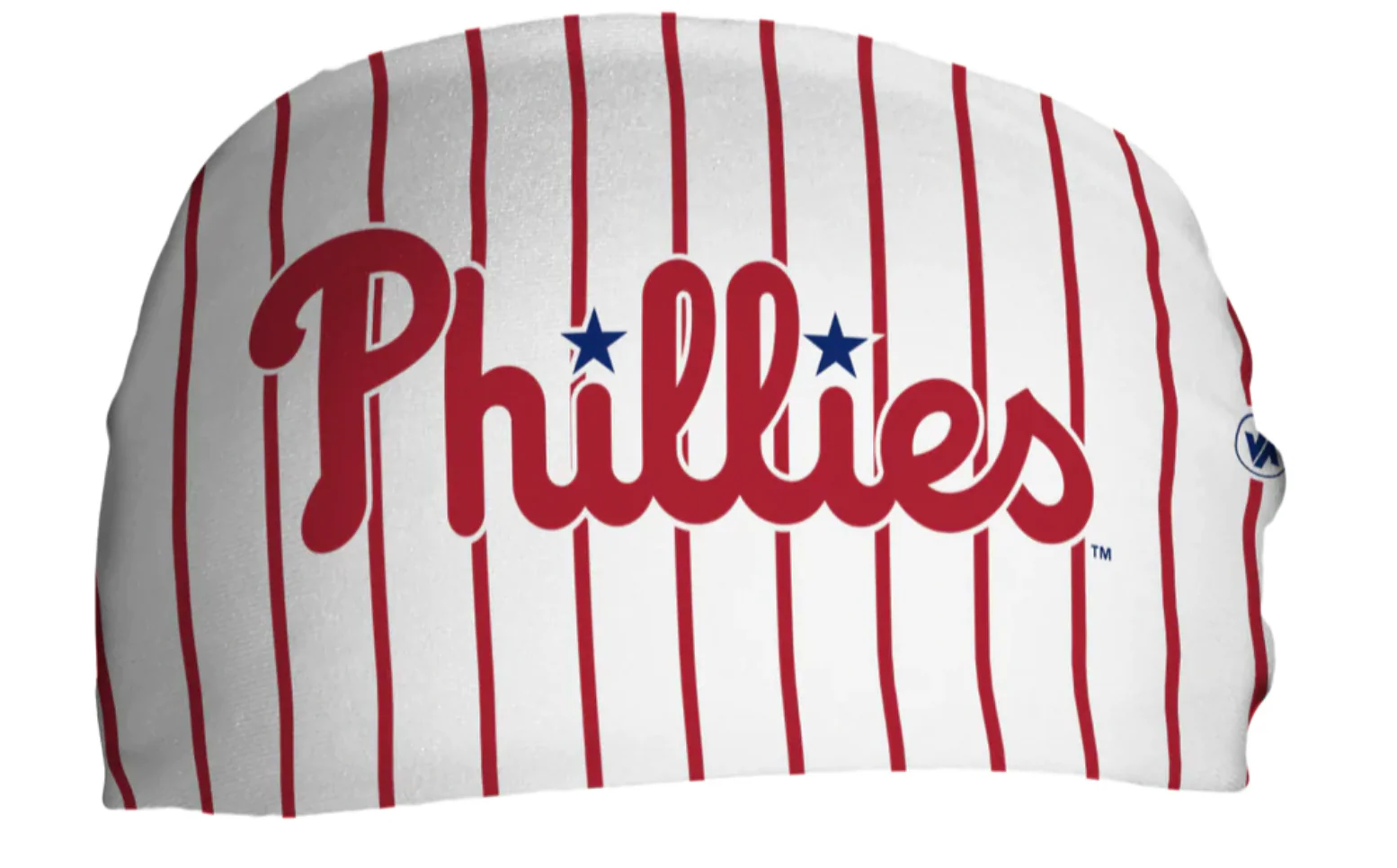 Vertical Athletics Phillies Cooling Headband Wordmark Pinstripe - Image 2