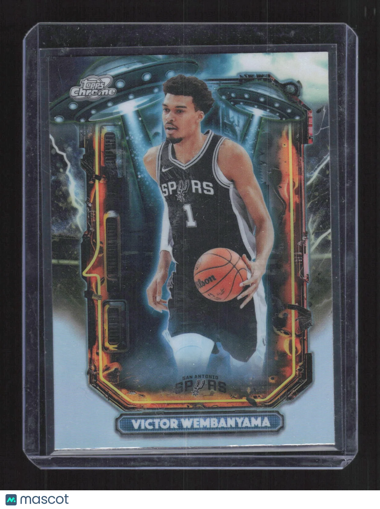 Victor Wembanyama 2023 Cosmic Chrome Extraterrestrial Talent #ET-7 Refractor