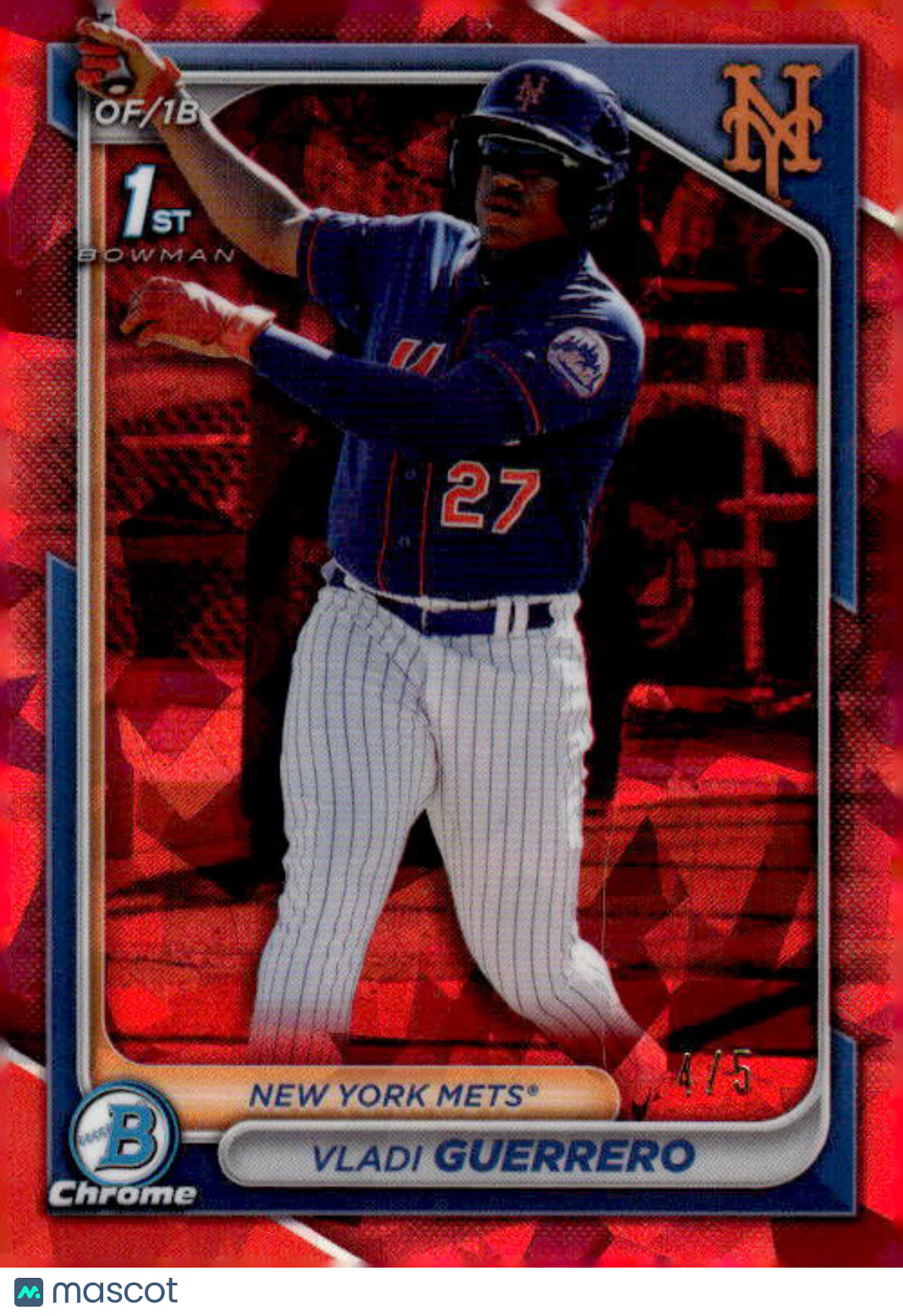 Vladi Guerrero 2024 Bowman Chrome #BCP-250 Red Sa