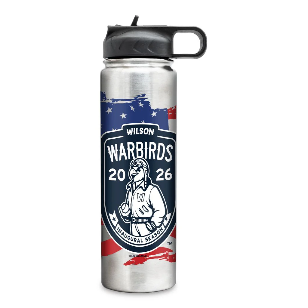Wilson Warbirds Rico Inaugural Season Stainless Steel Water Bottle