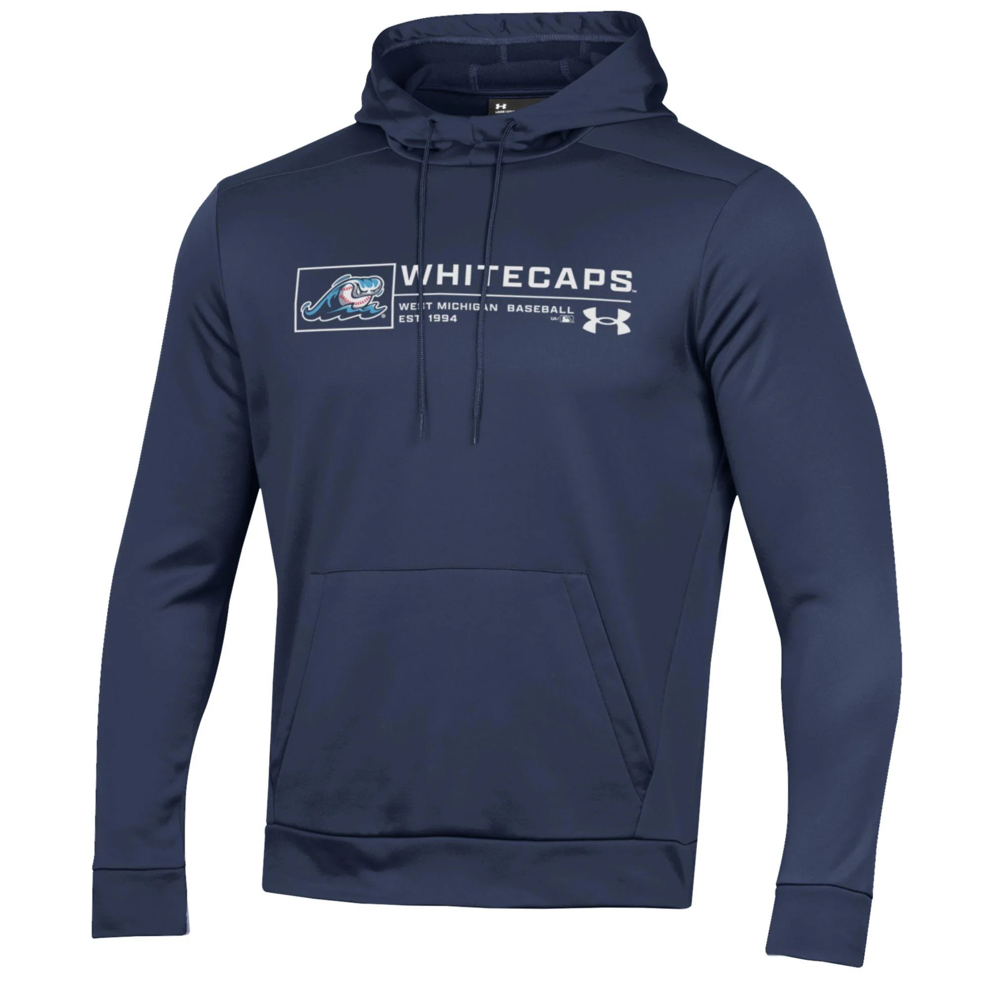 Navy Armour Fleece Hood